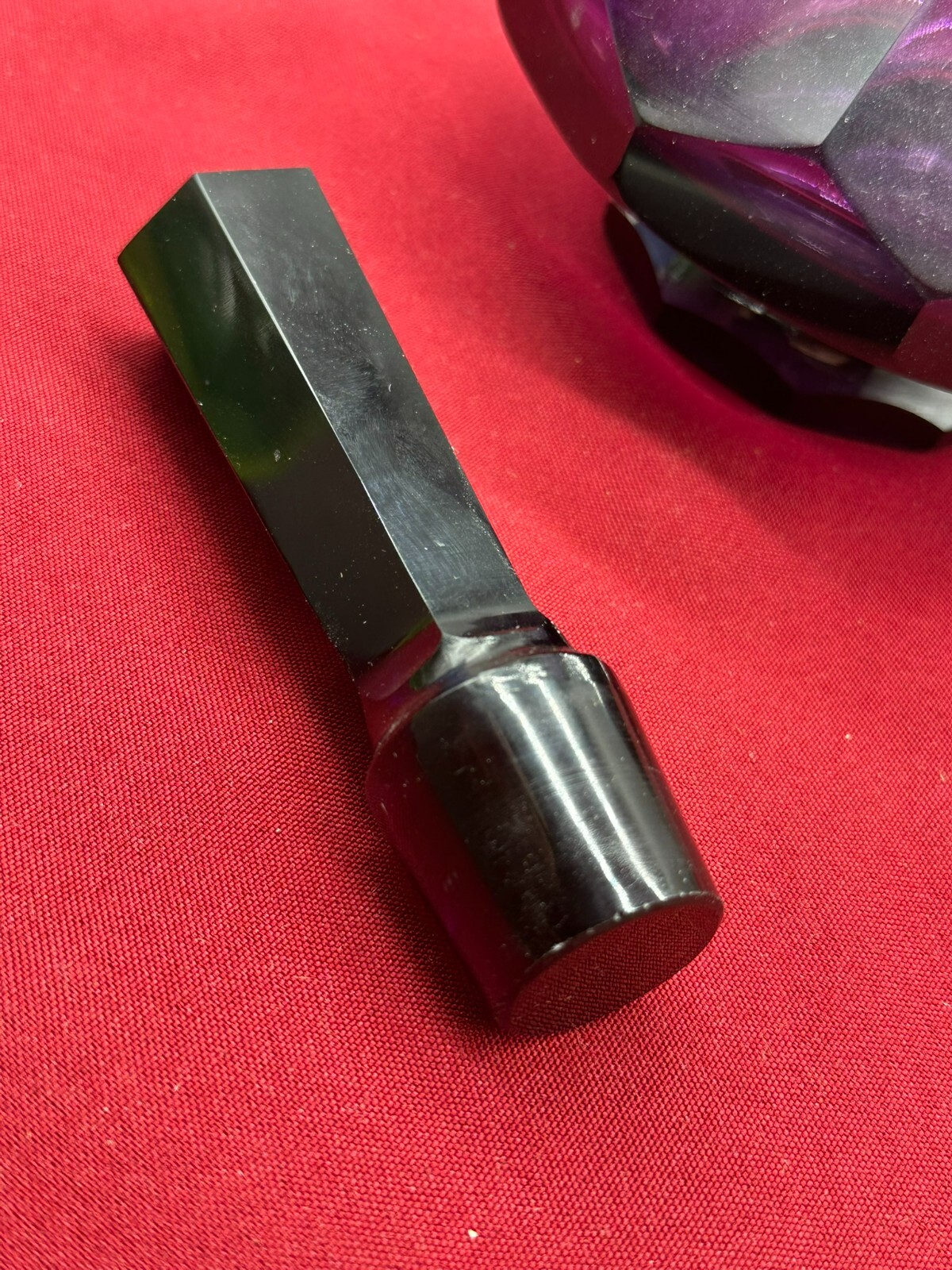 ANTIKE KARAFFE FLASCHE MUNDGEBLASEN SCHLEIFDEKOR BÖHMEN UM 1920 LIKÖRKARAFFE – Bild 9