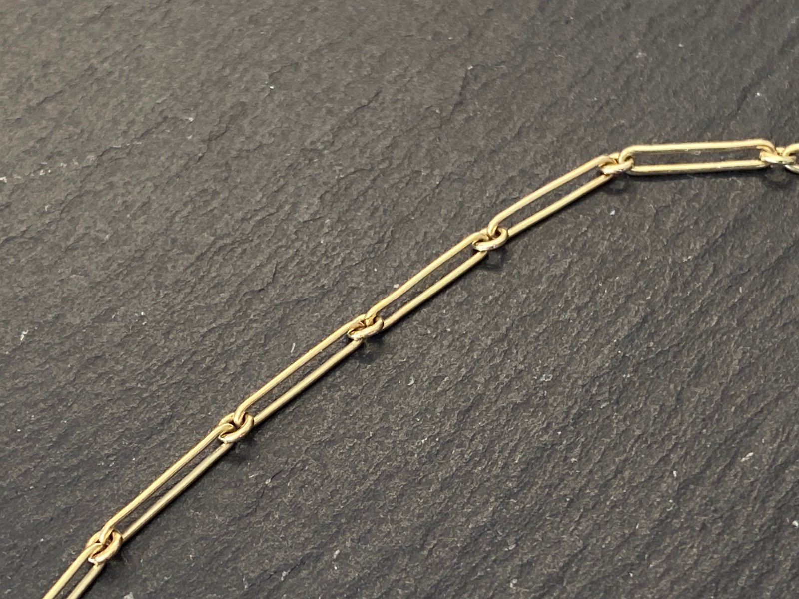 VINTAGE COLLIER GELBGOLD GOLD 14K 585 1970-er LAPISLAZULI LAPIS LAZULI DIAMANTEN – Bild 7