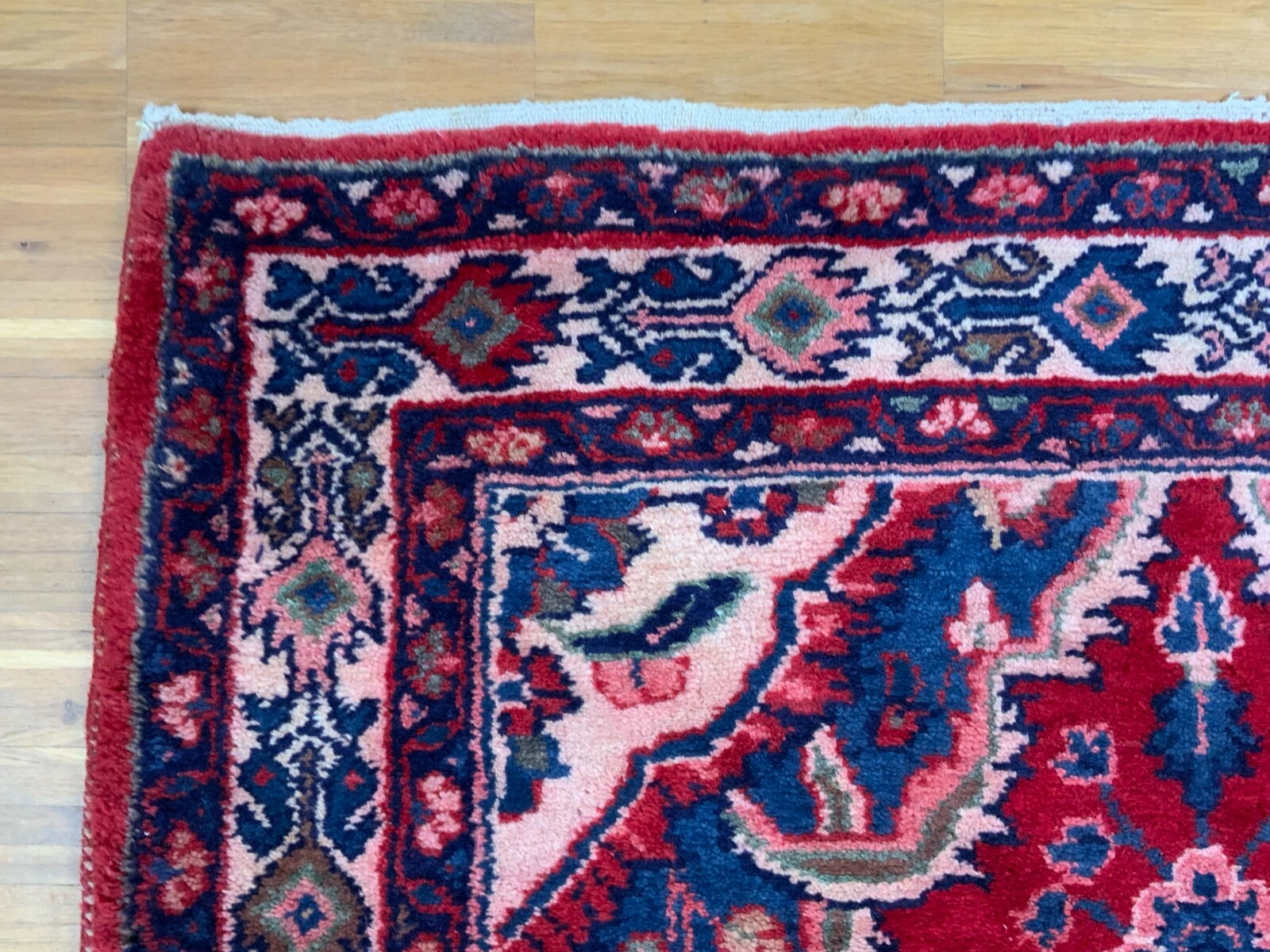 ORIENTTEPPICH HANDGEKNÜPFT PERSER AUS WOLLE 309x112cm FLORALE GESTALTUNG – Bild 5