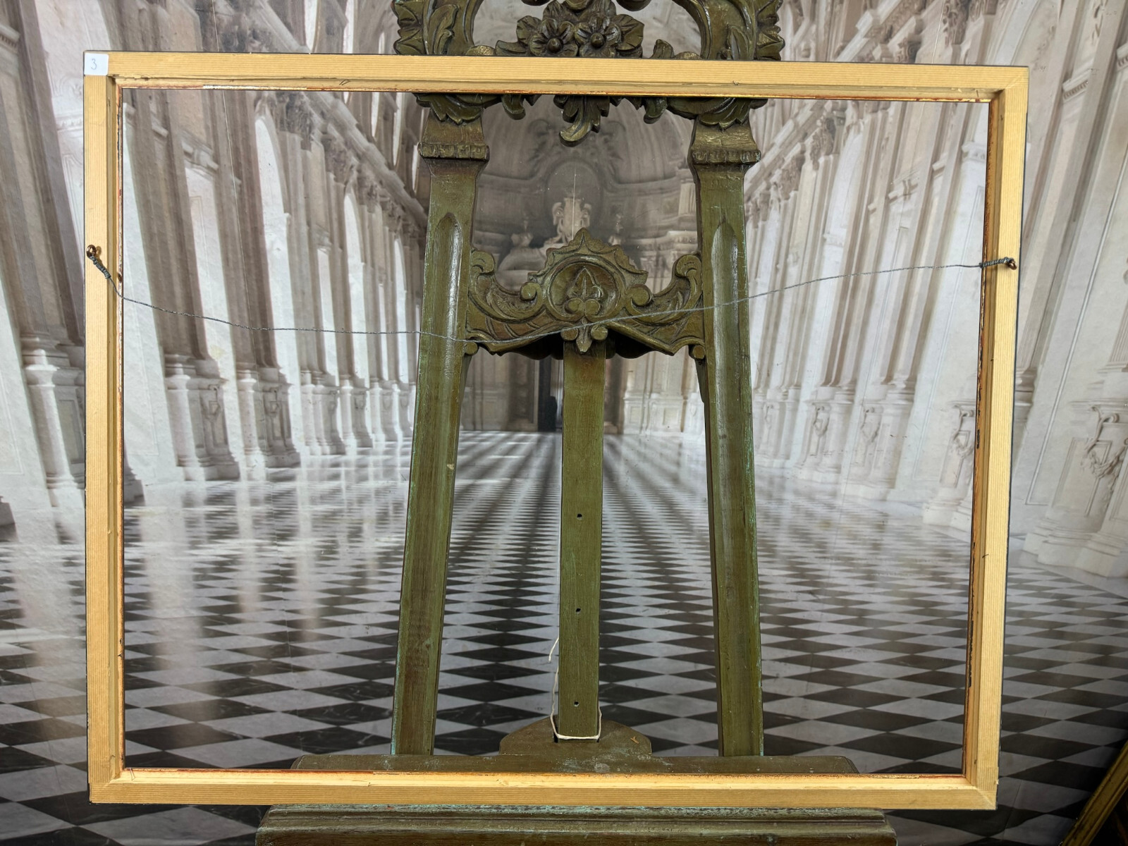 ALTER RAHMEN FÜR SPIEGEL ODER GEMÄLDE BILDERRAHMEN 69x86cm FALZ 65x81,2cm – Bild 13