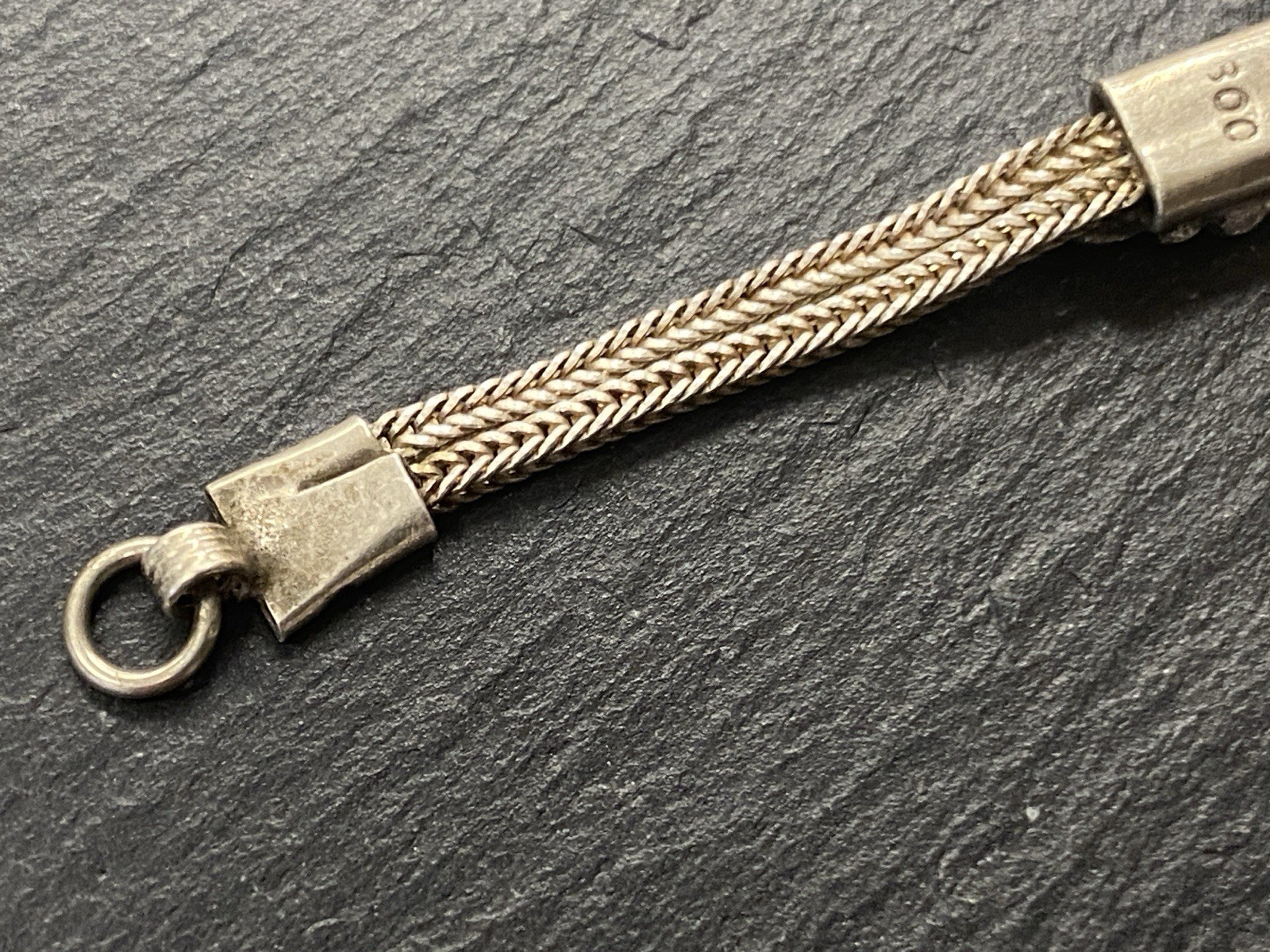 ARMBAND AUS 800 SILBER MIT MALACHIT CABOCHON UND EMAILLE – Bild 16