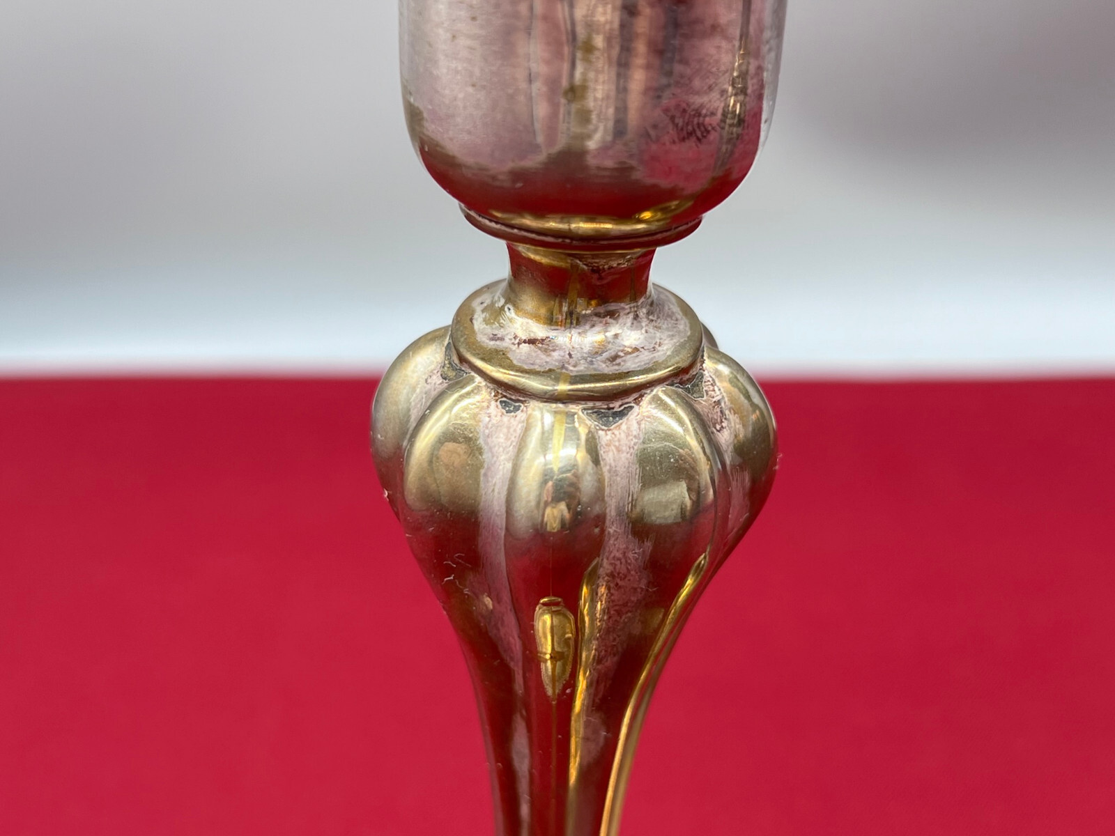 PAAR ANTIKE KERZENLEUCHTER VERSILBERT MANUFAKTUR EDWARD HARTMANN MÜNCHEN – Bild 8