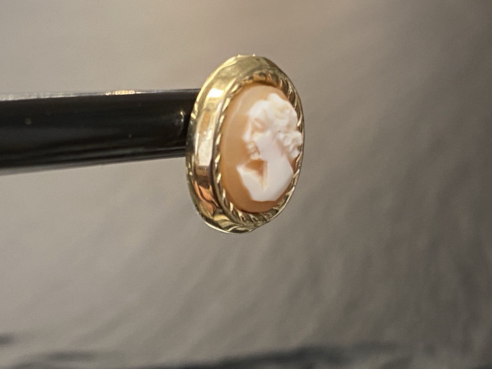 OHRSTECKER OHRRINGE KAMEE WOHL DOPPELBESCHICHTET – Bild 5