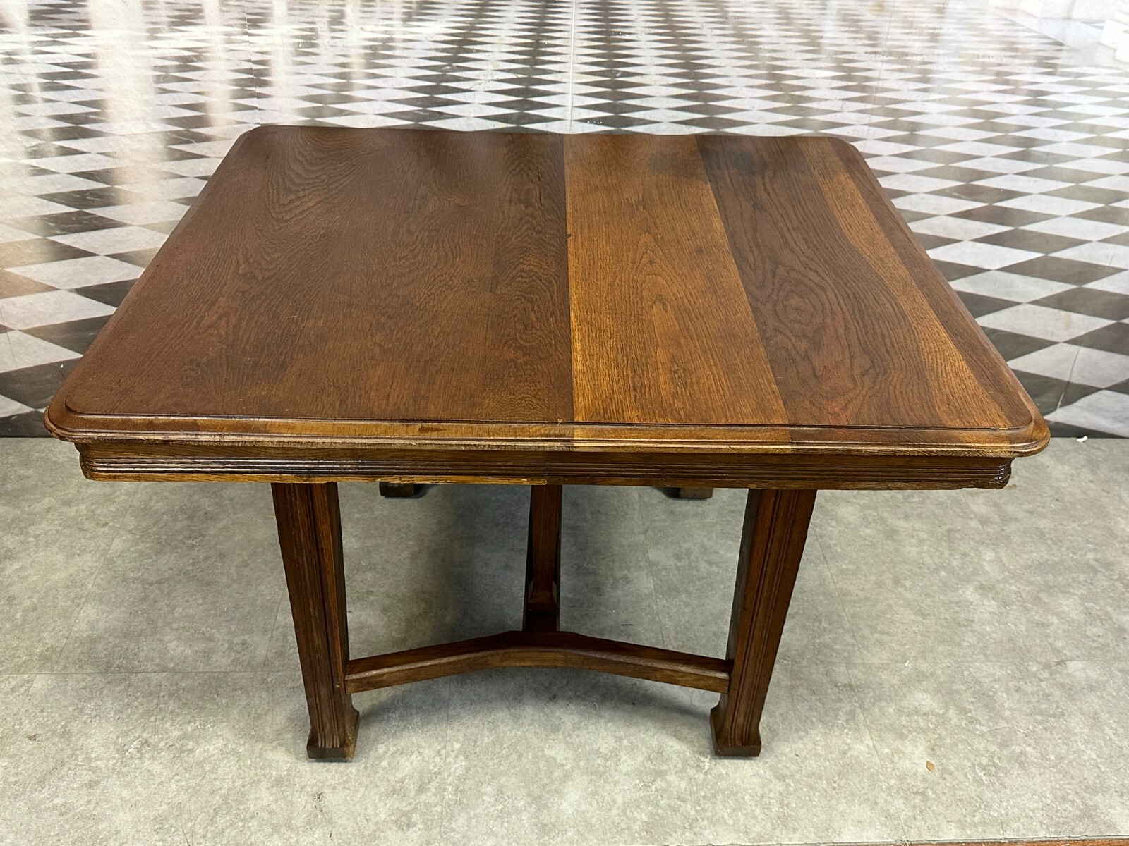 ANTIKER JUGENDSTIL TISCH BEISTELLTISCH UM 1900 AUS EICHE ENGLAND
