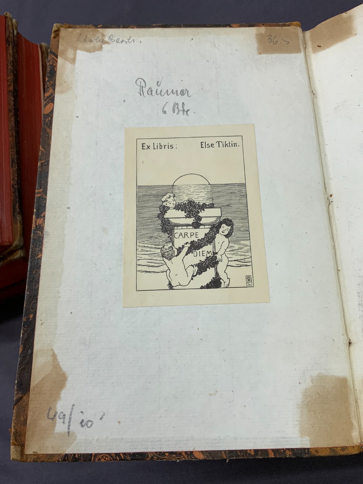 4x ANTIKES BUCH VON 1829 VON FRIEDRICH VON RAUMER GESCHICHTE DER HOHENSTAUFEN – Bild 3