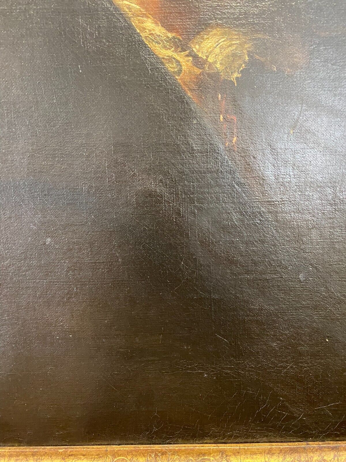 ANTIKES ÖLGEMÄLDE UM 1900 SELBSTPORTRAIT NACH PETER PAUL RUBENS MANN MIT HUT – Bild 12