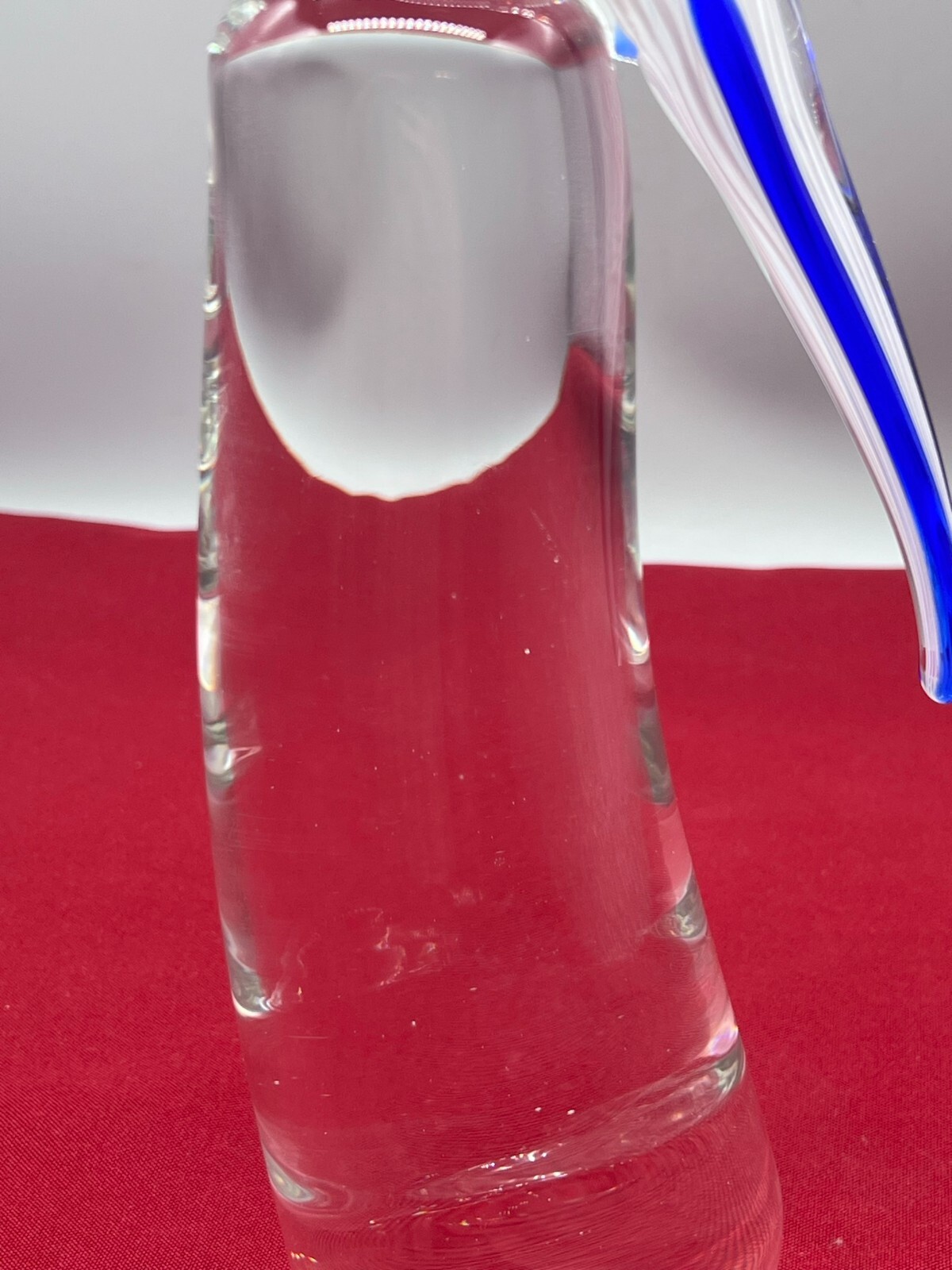 SEHR GROSSE FIGUR AUS GLAS 31cm PAPAGEI ARA SIGNIERT BOHUSLAV BERANEK 2002 – Bild 16