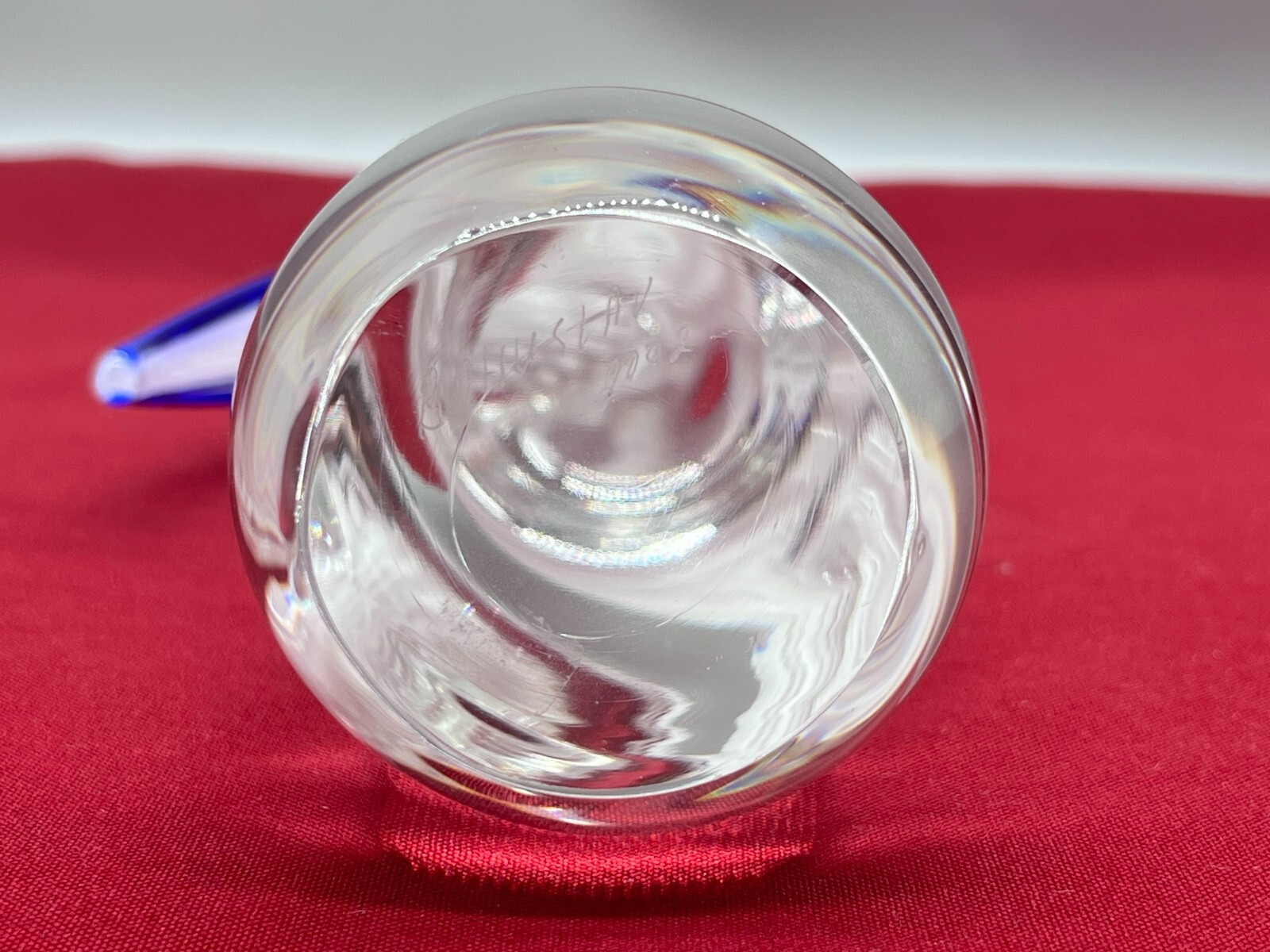 SEHR GROSSE FIGUR AUS GLAS 31cm PAPAGEI ARA SIGNIERT BOHUSLAV BERANEK 2002 – Bild 19