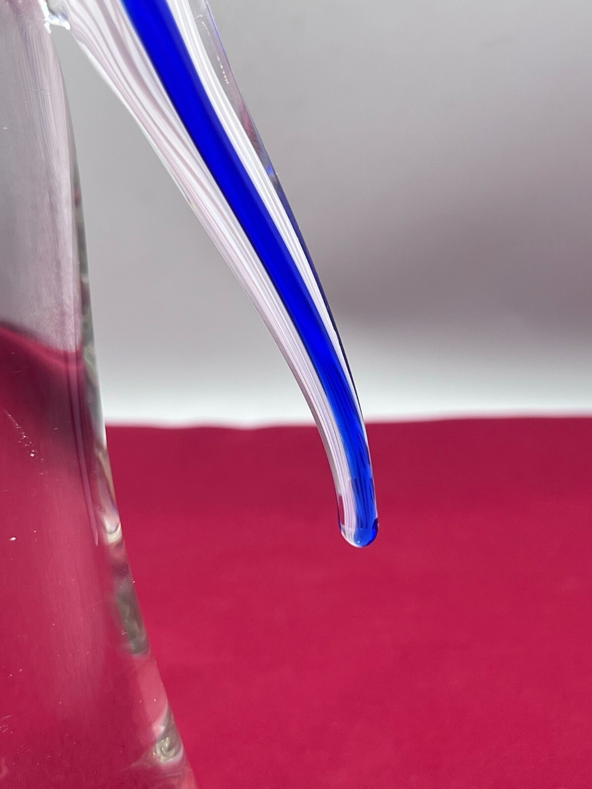 SEHR GROSSE FIGUR AUS GLAS 31cm PAPAGEI ARA SIGNIERT BOHUSLAV BERANEK 2002 – Bild 9