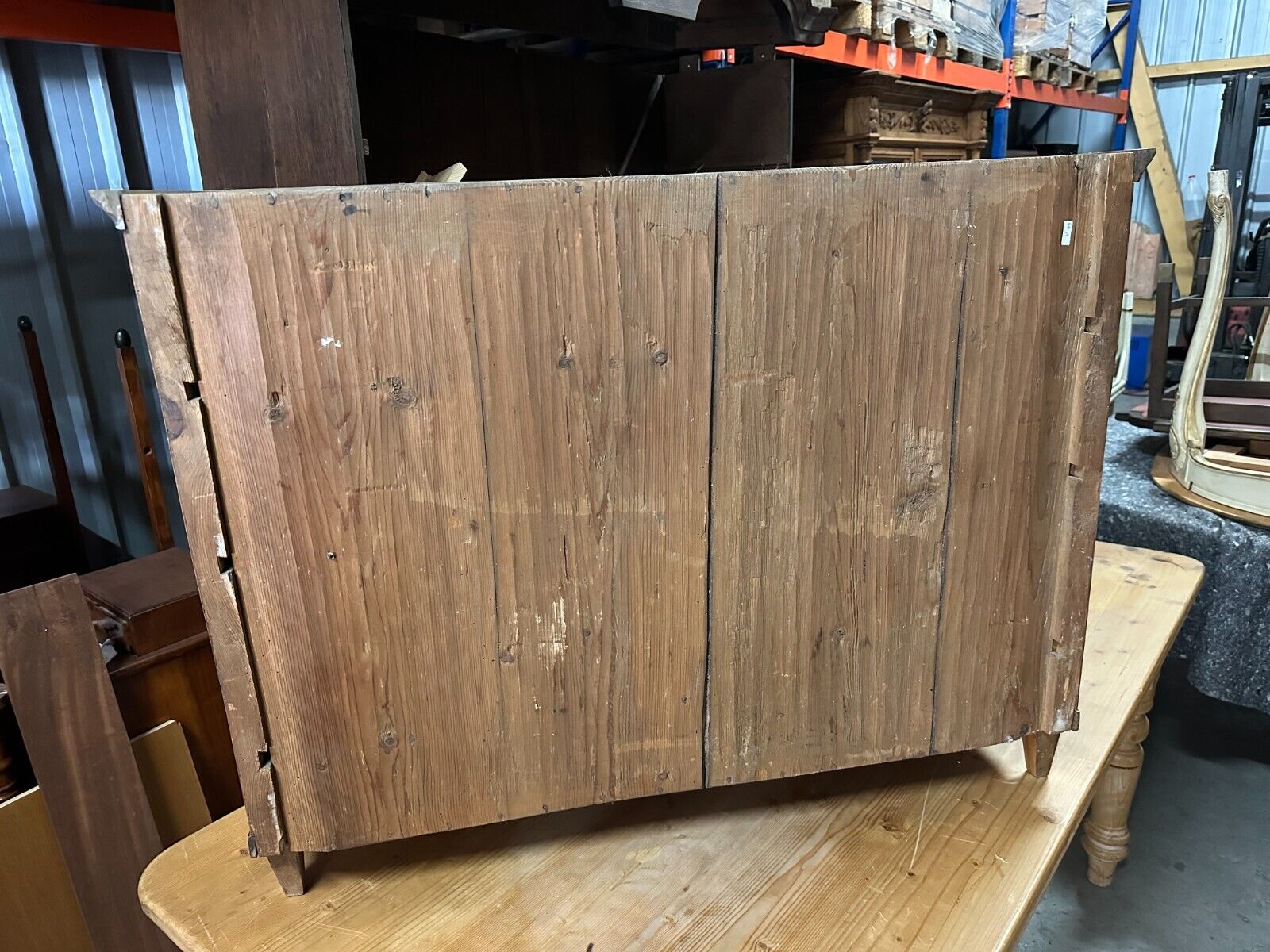 ANTIKE BIEDERMEIER AUFSATZKOMMODE KOMMODE VITRINE BIEDERMEIERKOMMODE UM 1850 – Bild 18