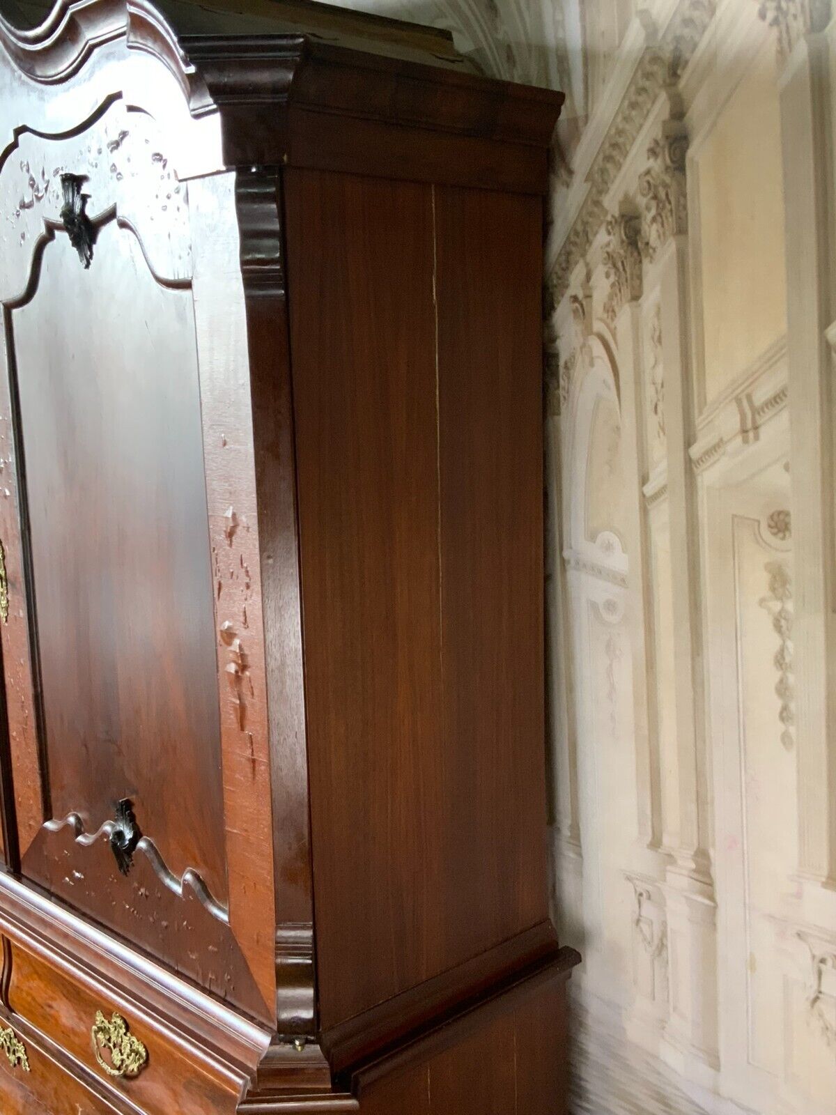 BAROCKKABINETT SCHRANK BAROCKSCHRANK 18/19 TES JHDT NUSSBAUM FURNIER – Bild 3