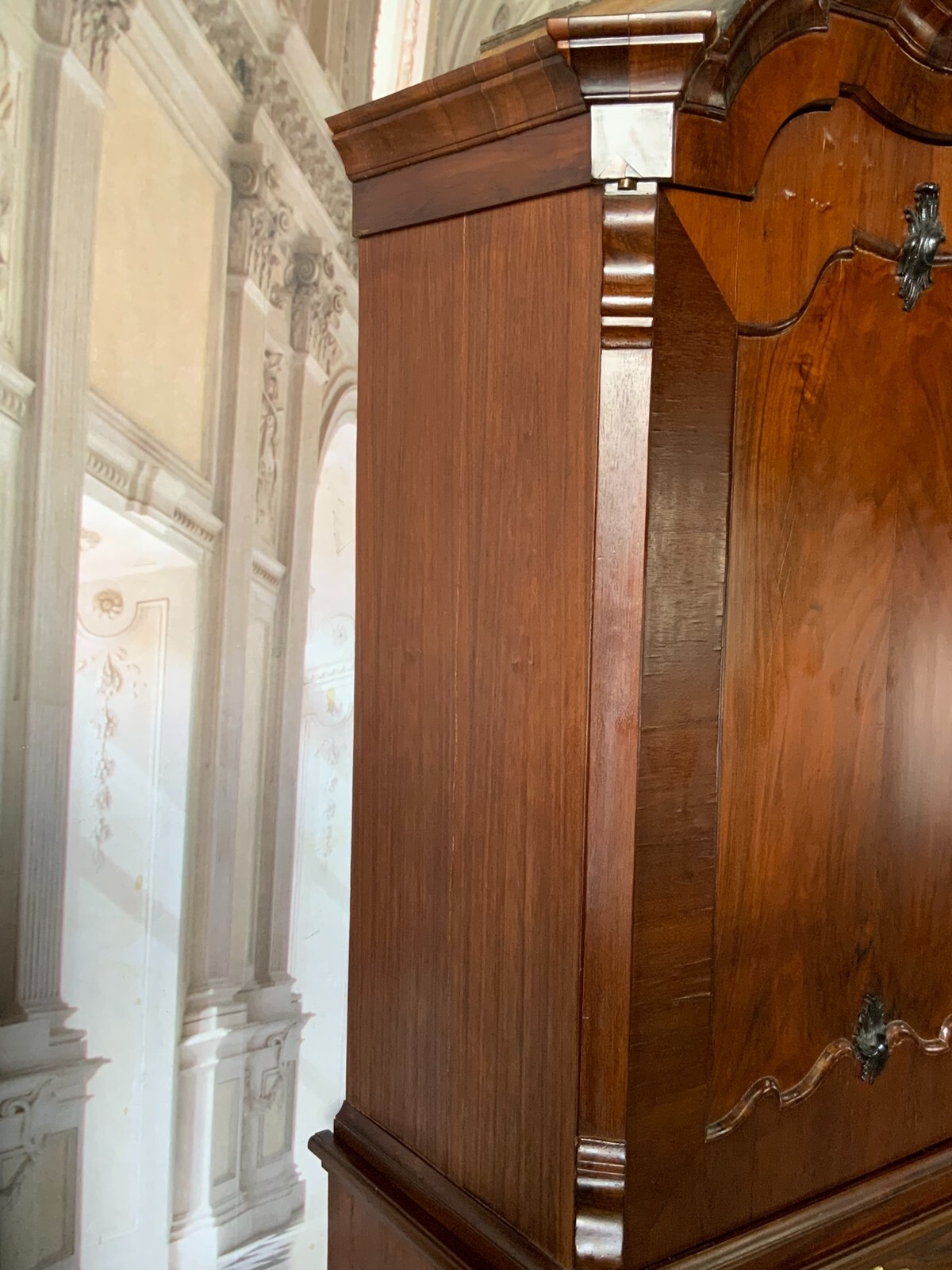 BAROCKKABINETT SCHRANK BAROCKSCHRANK 18/19 TES JHDT NUSSBAUM FURNIER – Bild 5
