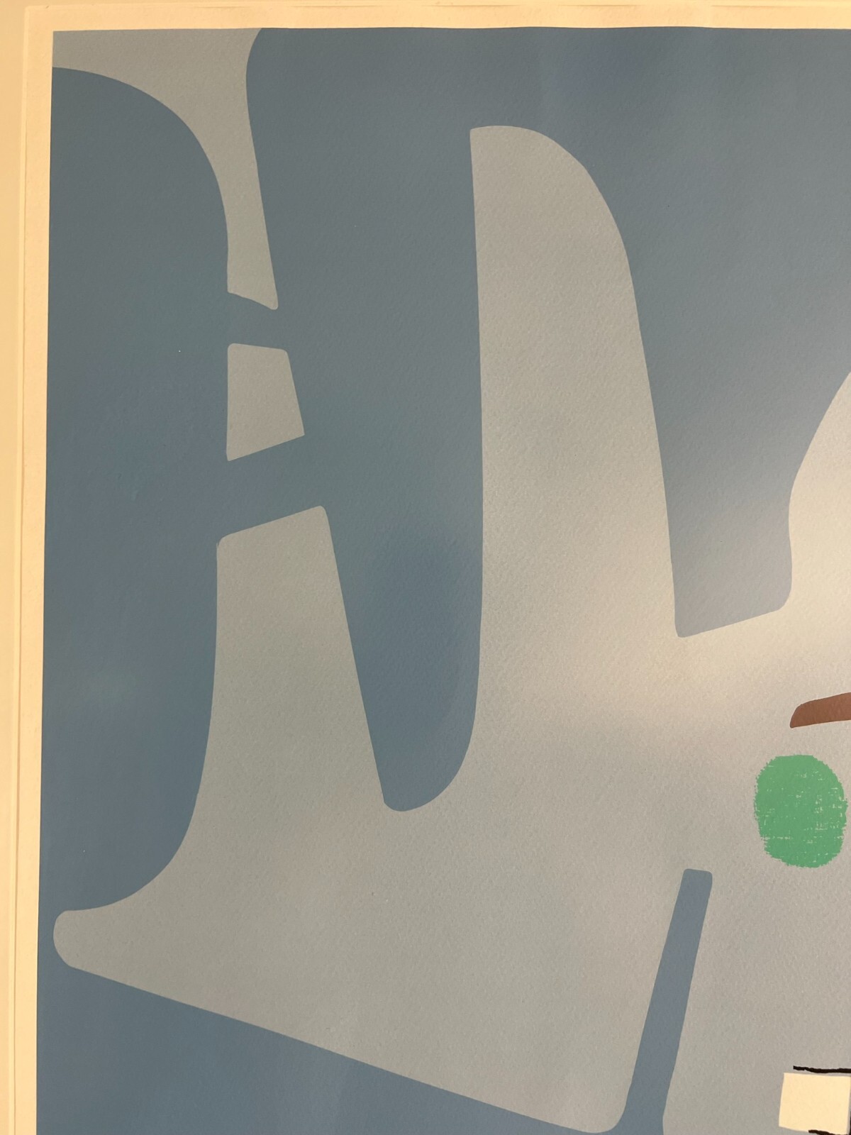 FARBDRUCK AUF PAPIER HOCHWERTIG GERAHMT OFFSET DRUCK MUSIK GESAMT 110x70cm – Bild 5