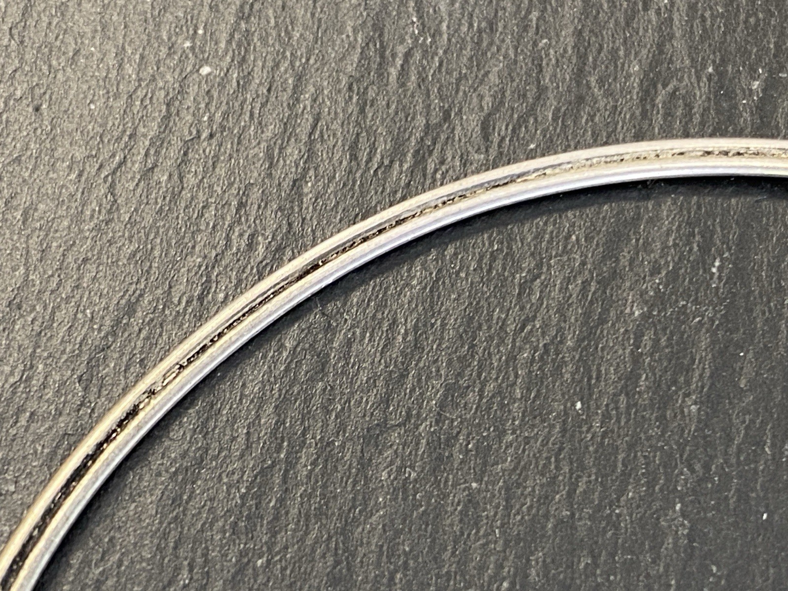 AUSGEFALLENE KETTE AUS 925 STERLING SILBER MIT HÄMATIT CABOCHON – Bild 10