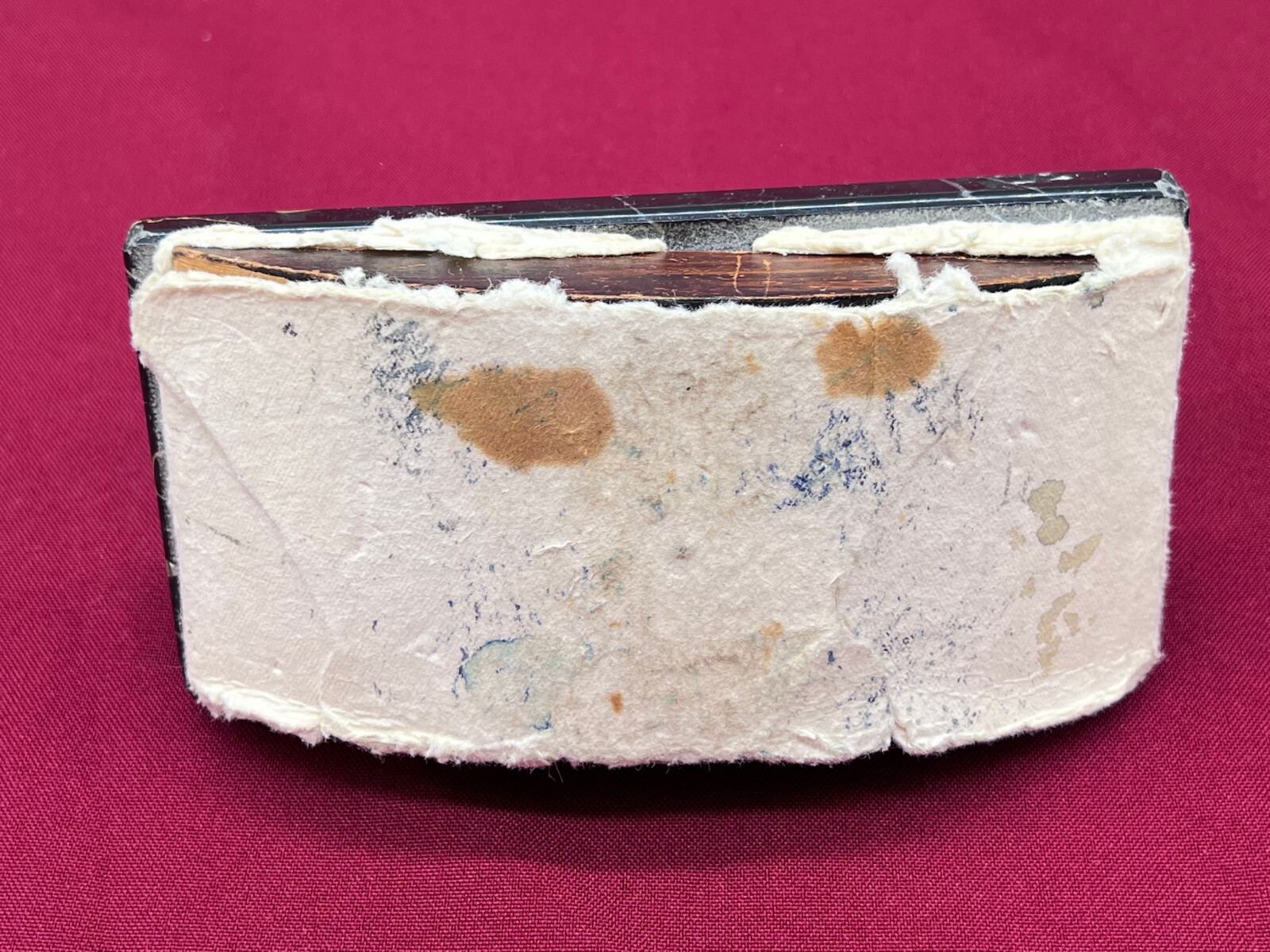 ANTIKE ART DECO SCHREIBTISCH GARNITUR AUS PORTORO MARMOR UM 1920 – Bild 24