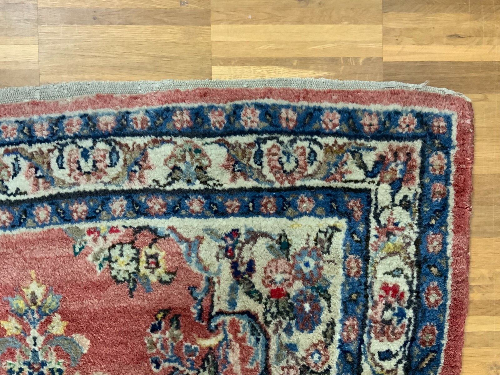 ORIENTTEPPICH HANDGEKNÜPFT TEPPICH AUS WOLLE 164x97cm FLORALES MUSTER – Bild 5