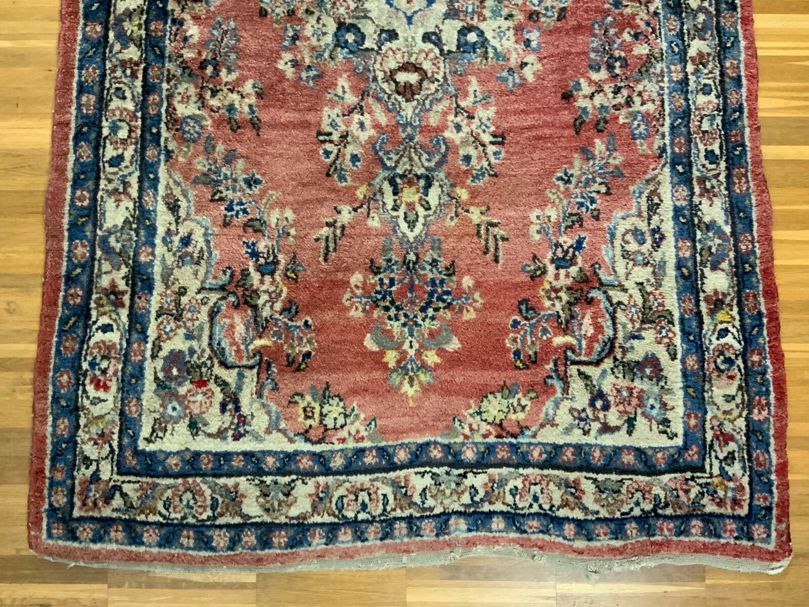 ORIENTTEPPICH HANDGEKNÜPFT TEPPICH AUS WOLLE 164x97cm FLORALES MUSTER – Bild 10
