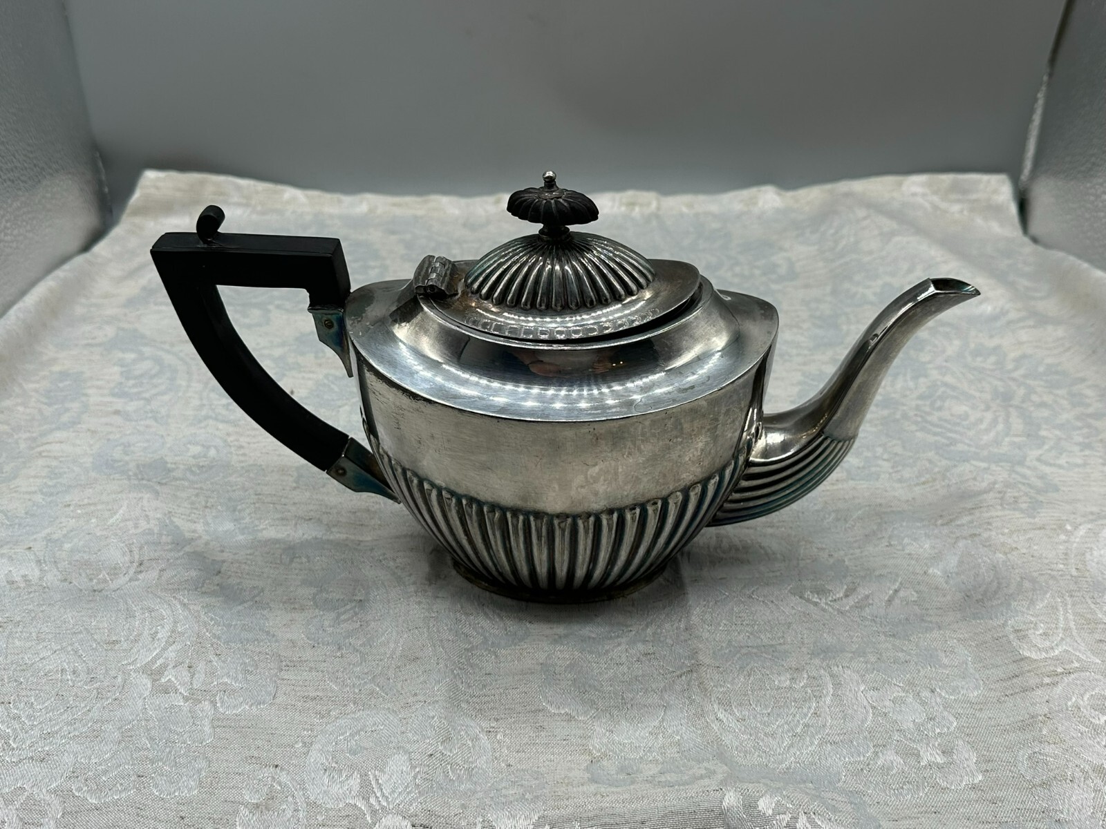 ANTIKE KAFFEEKANNE KANNE METALL VERSILBERT WILKENS & SÖHNE