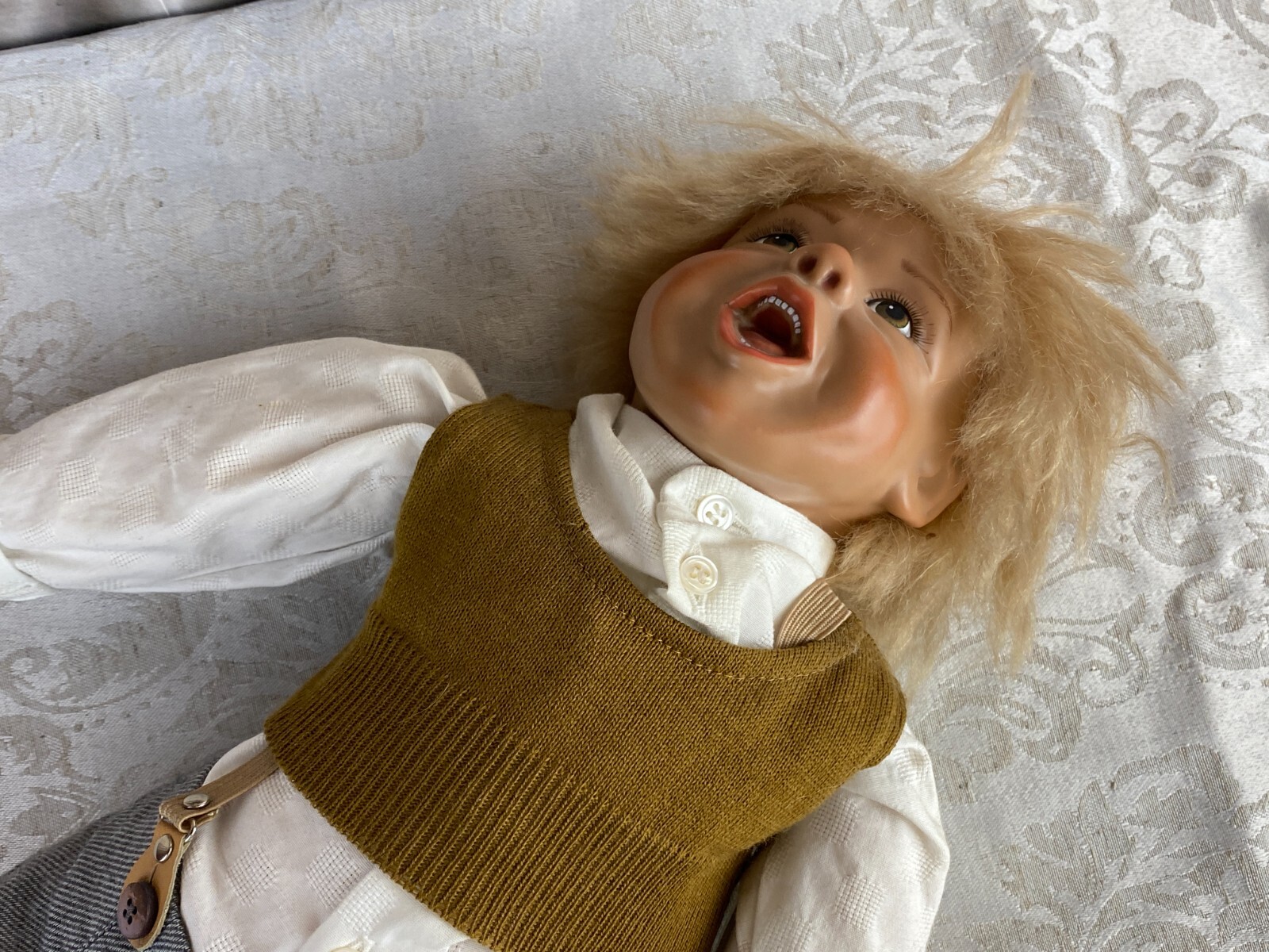 Sigikid Puppe ohne Umverpackung, schöner Zustand, Model 24685, 158/999 51cm