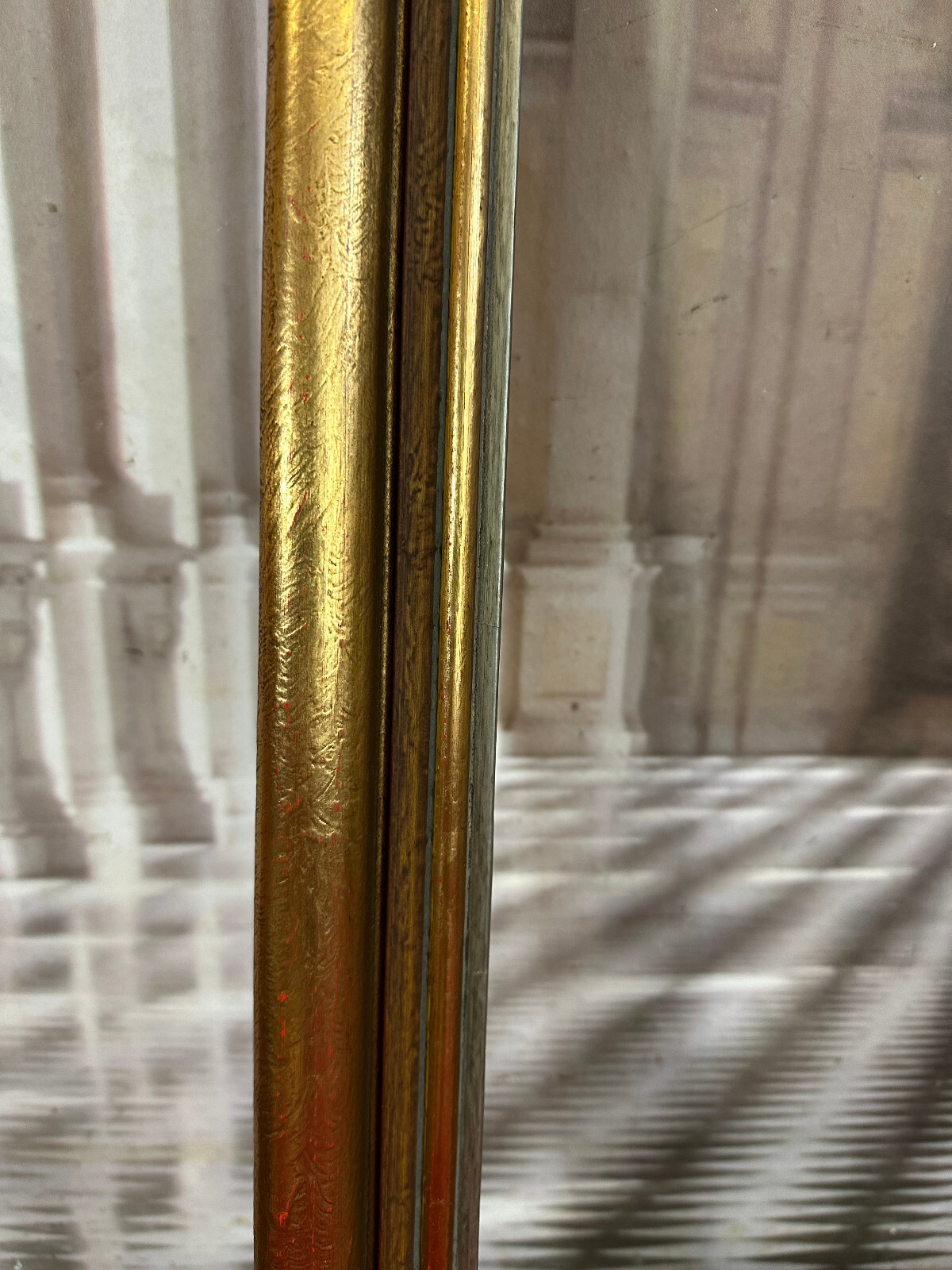 VINTAGE BILDERRAHMEN RAHMEN FÜR GEMÄLDE 55x66cm FALZ 46x57,2cm – Bild 12