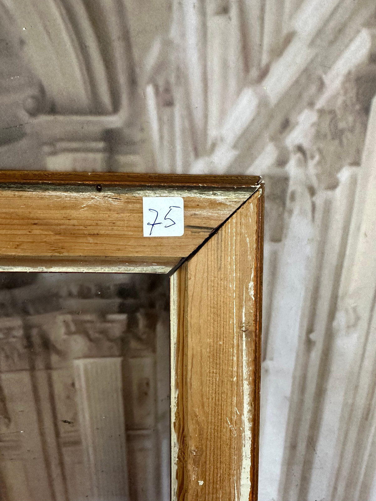 VINTAGE BILDERRAHMEN RAHMEN FÜR GEMÄLDE 55x66cm FALZ 46x57,2cm – Bild 15