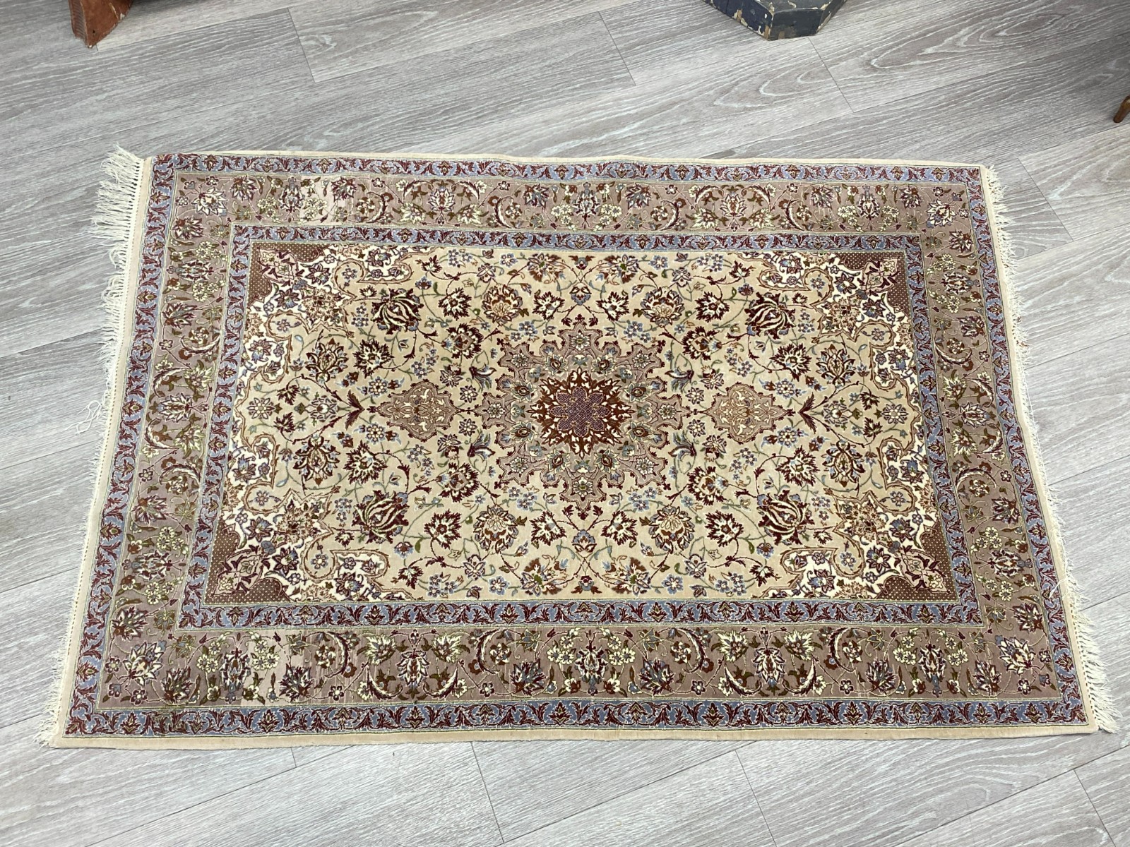 ISFAHAN TEPPICH SEIDETEPPICH SEIDE 1.000.000 KNOTEN 167x107cm ORIENTTEPPICH