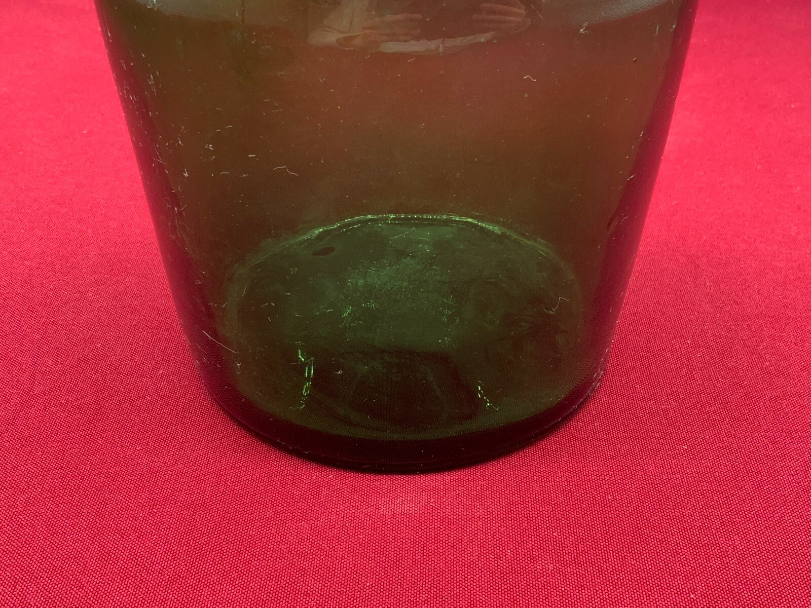 GROSSE ANTIKE FLASCHE 33cm MUNDGEBLASEN MIT STÖPSEL – Bild 10