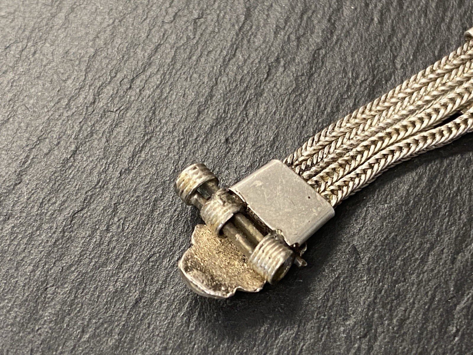 ARMBAND AUS 900 SILBER MIT HÄMATIT CABOCHON – Bild 23