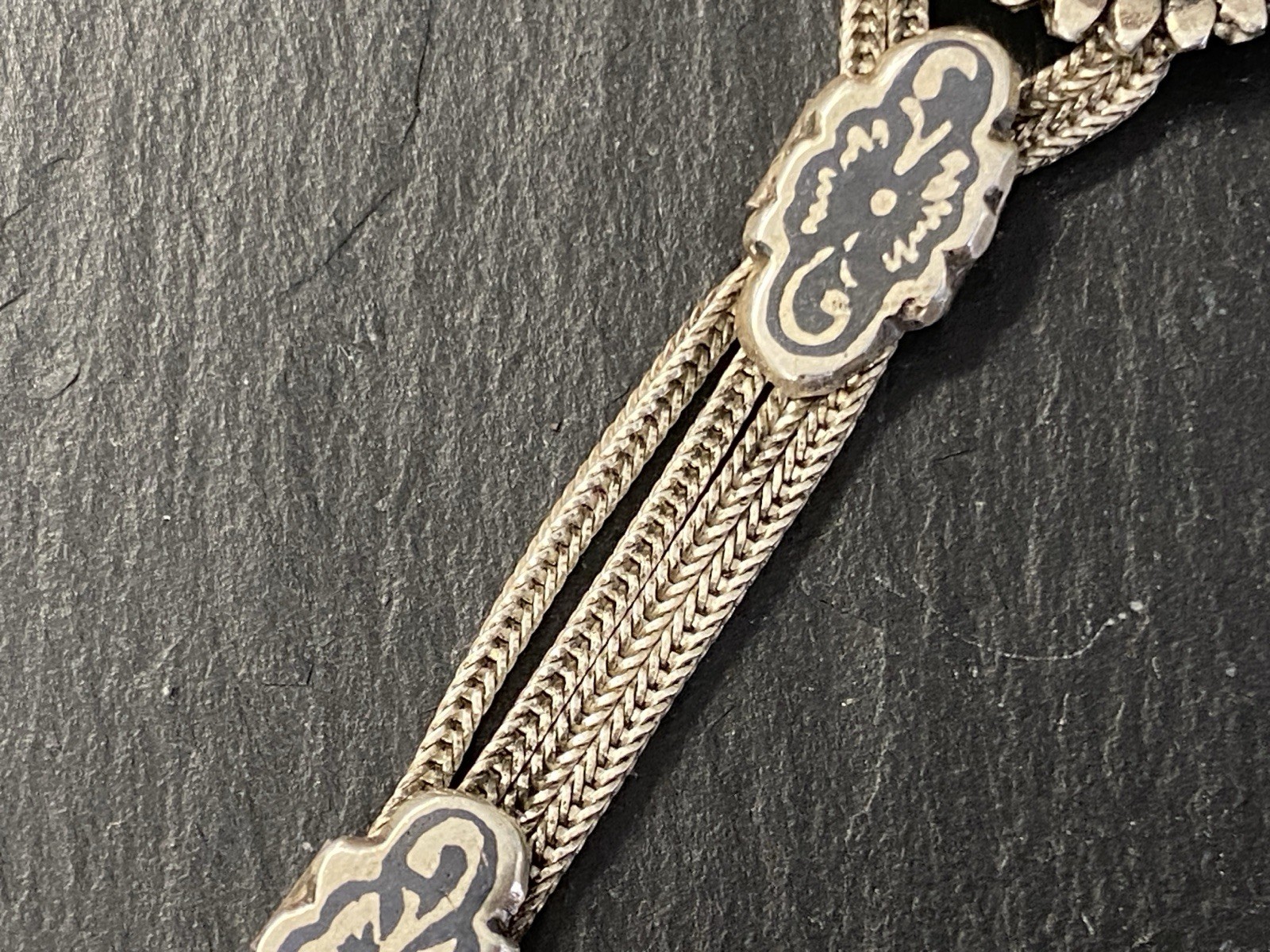 ARMBAND AUS 900 SILBER MIT HÄMATIT CABOCHON – Bild 10