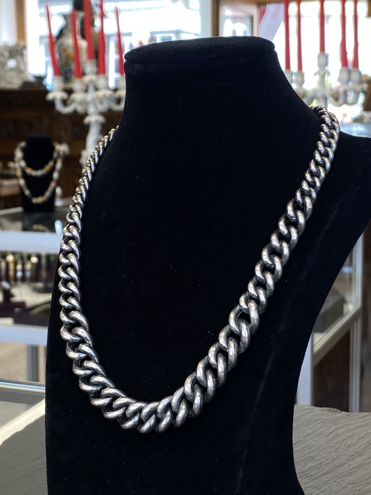 GLIEDERKETTE COLLIER 925 STERLING SILBER
