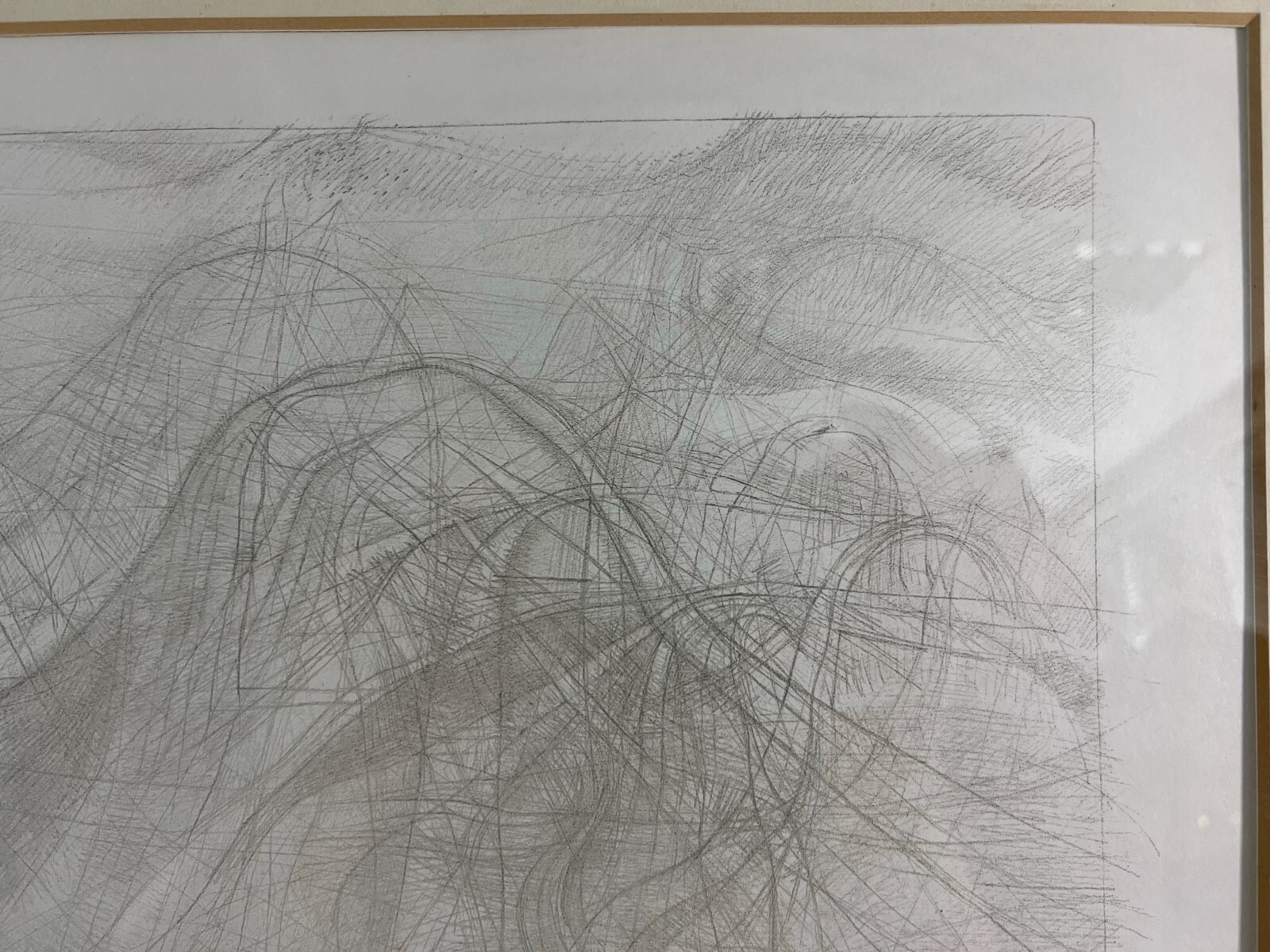 Gerd NEISSER (1932) GROSSE LITHOGRAPHIE 12/100 SIGNIERT ABSTRAKTE LANDSCHAFT – Bild 8