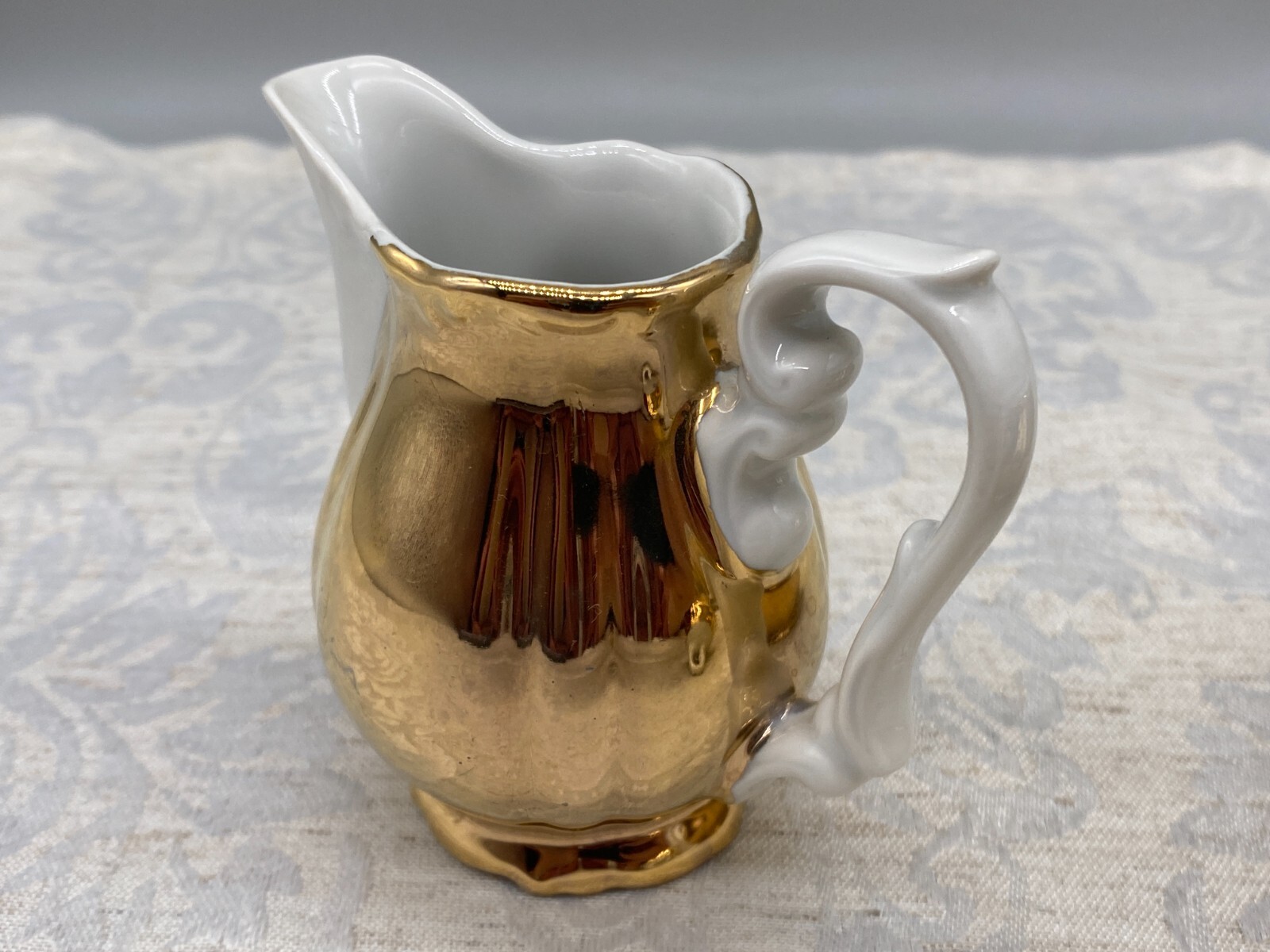 Mokkaservice Service aus Porzellan mit massiver Vergoldung – Bild 17