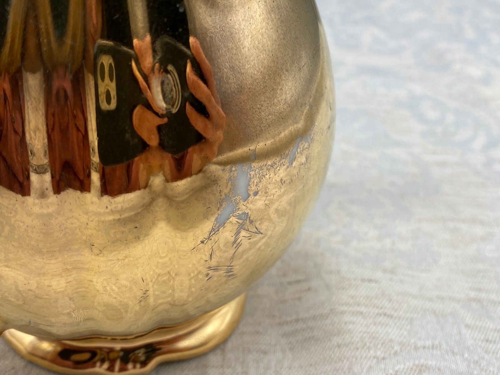 Mokkaservice Service aus Porzellan mit massiver Vergoldung – Bild 21