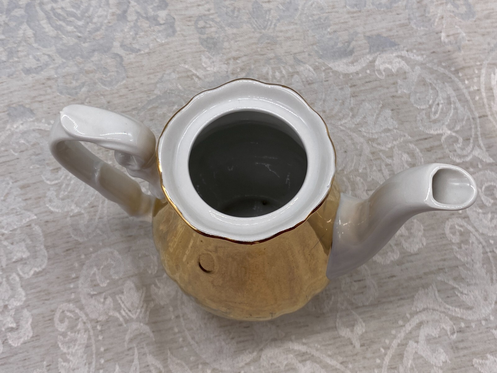 Mokkaservice Service aus Porzellan mit massiver Vergoldung – Bild 23