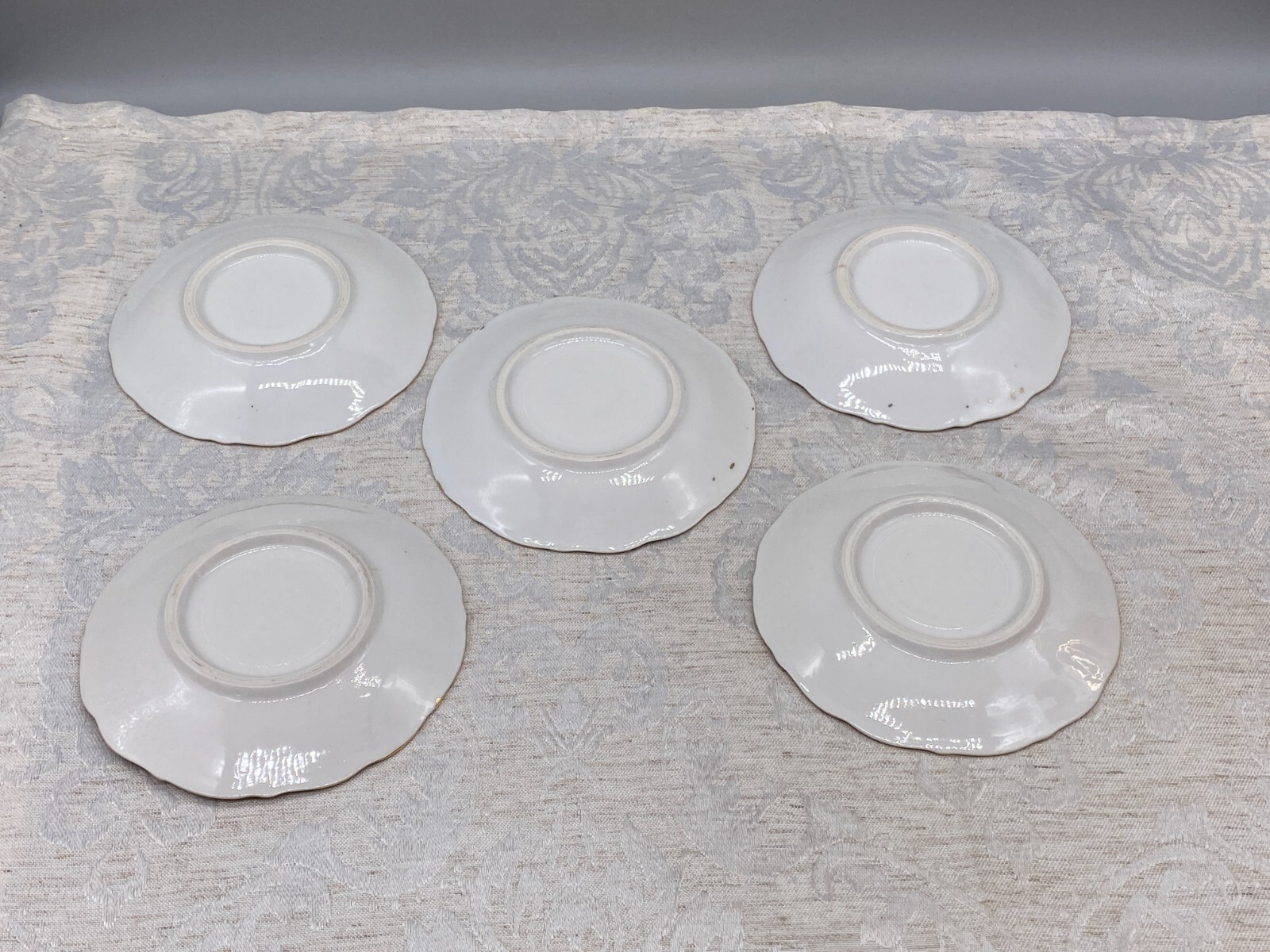 Mokkaservice Service aus Porzellan mit massiver Vergoldung – Bild 4