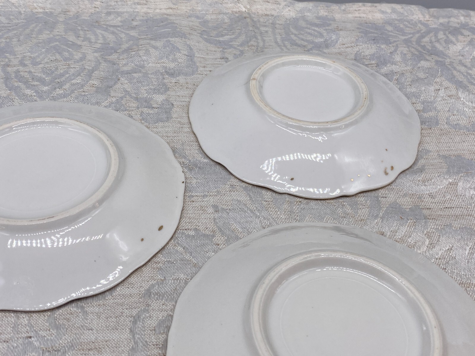 Mokkaservice Service aus Porzellan mit massiver Vergoldung – Bild 5