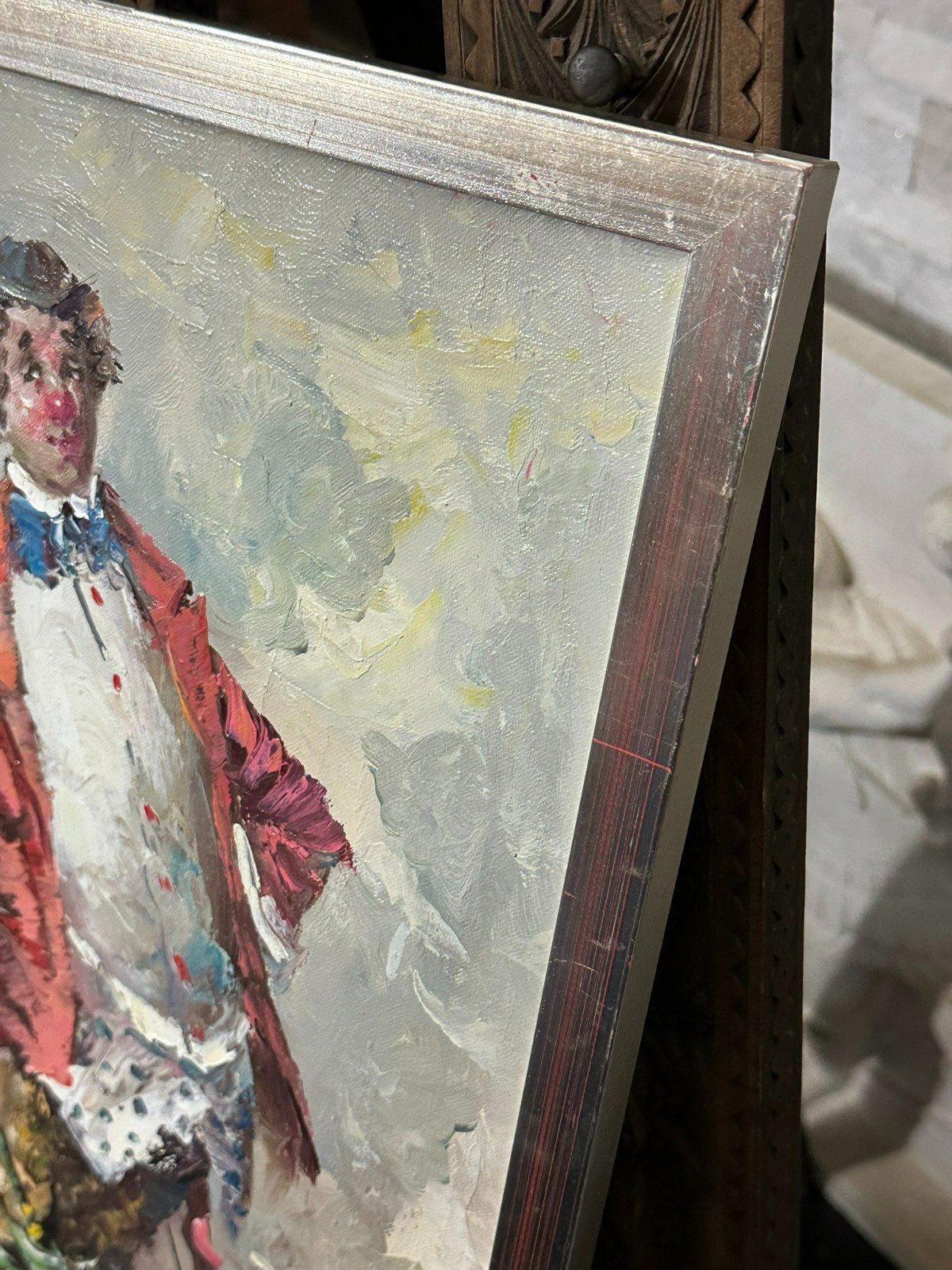 Brenda POLSKY-MORGAN (1942-2008) ÖLGEMÄLDE CLOWN PORTRAIT – Bild 12