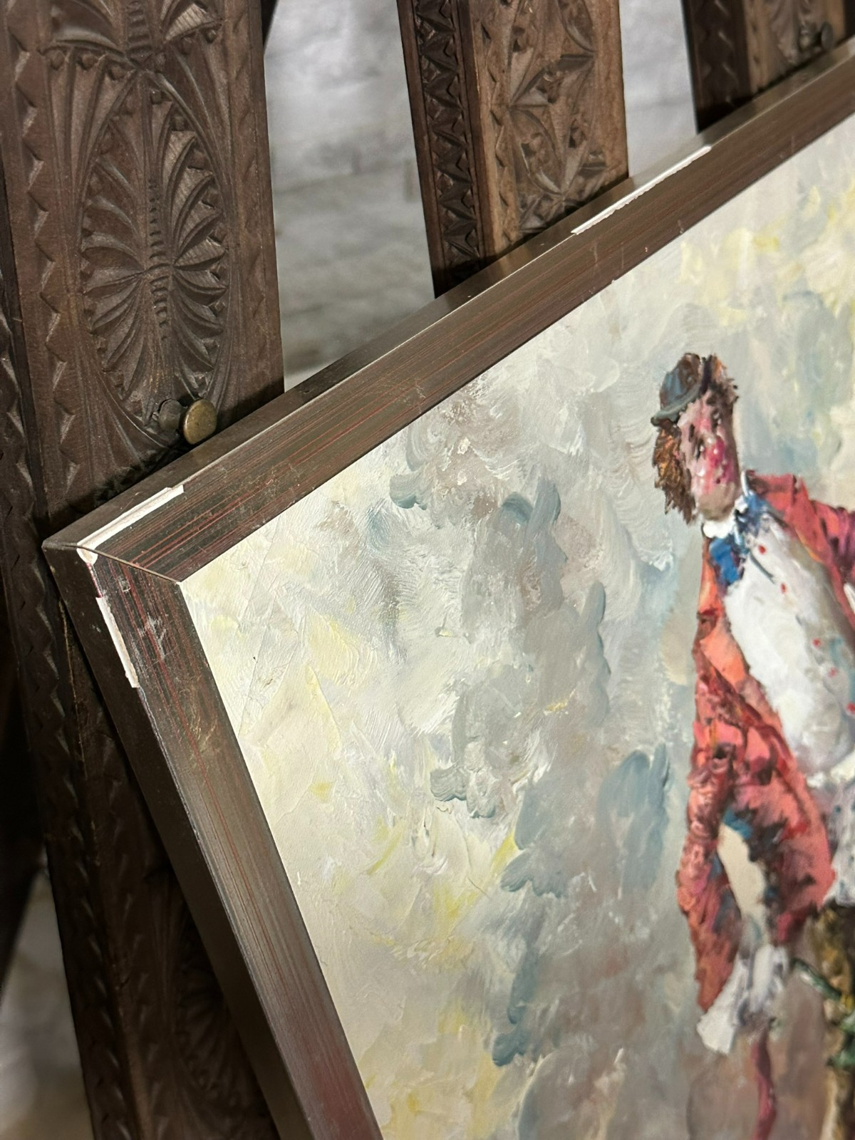 Brenda POLSKY-MORGAN (1942-2008) ÖLGEMÄLDE CLOWN PORTRAIT – Bild 10