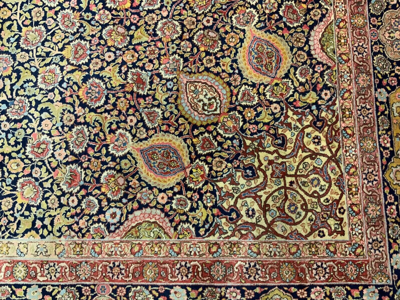 ALTER ORIENTTEPPICH AUS WOLLE TEPPICH HANDGEKNÜPFT PERSER 480x353cm – Bild 12