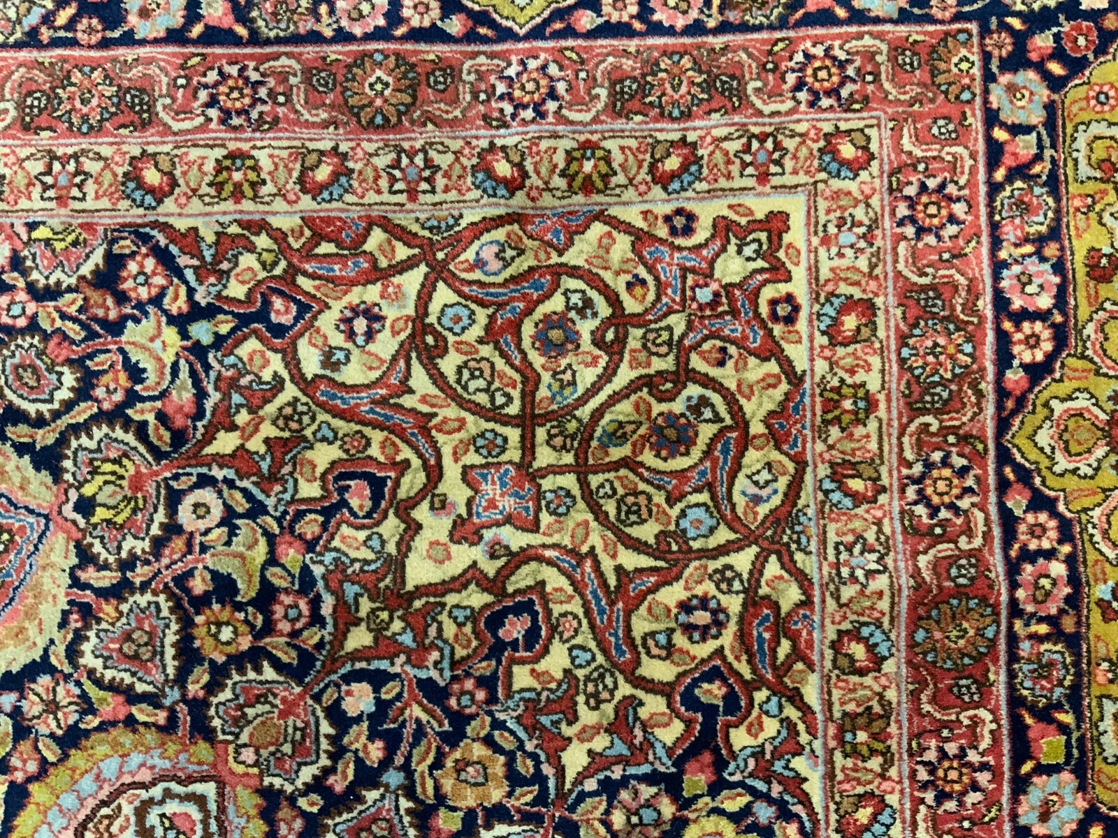 ALTER ORIENTTEPPICH AUS WOLLE TEPPICH HANDGEKNÜPFT PERSER 480x353cm – Bild 14