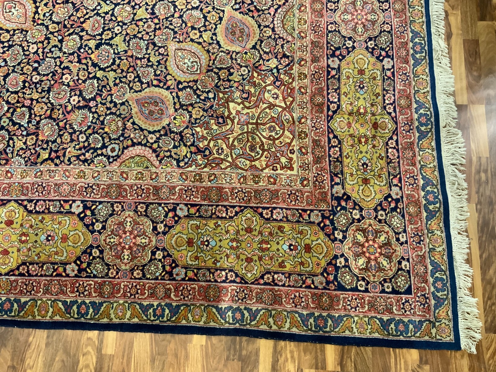 ALTER ORIENTTEPPICH AUS WOLLE TEPPICH HANDGEKNÜPFT PERSER 480x353cm – Bild 4