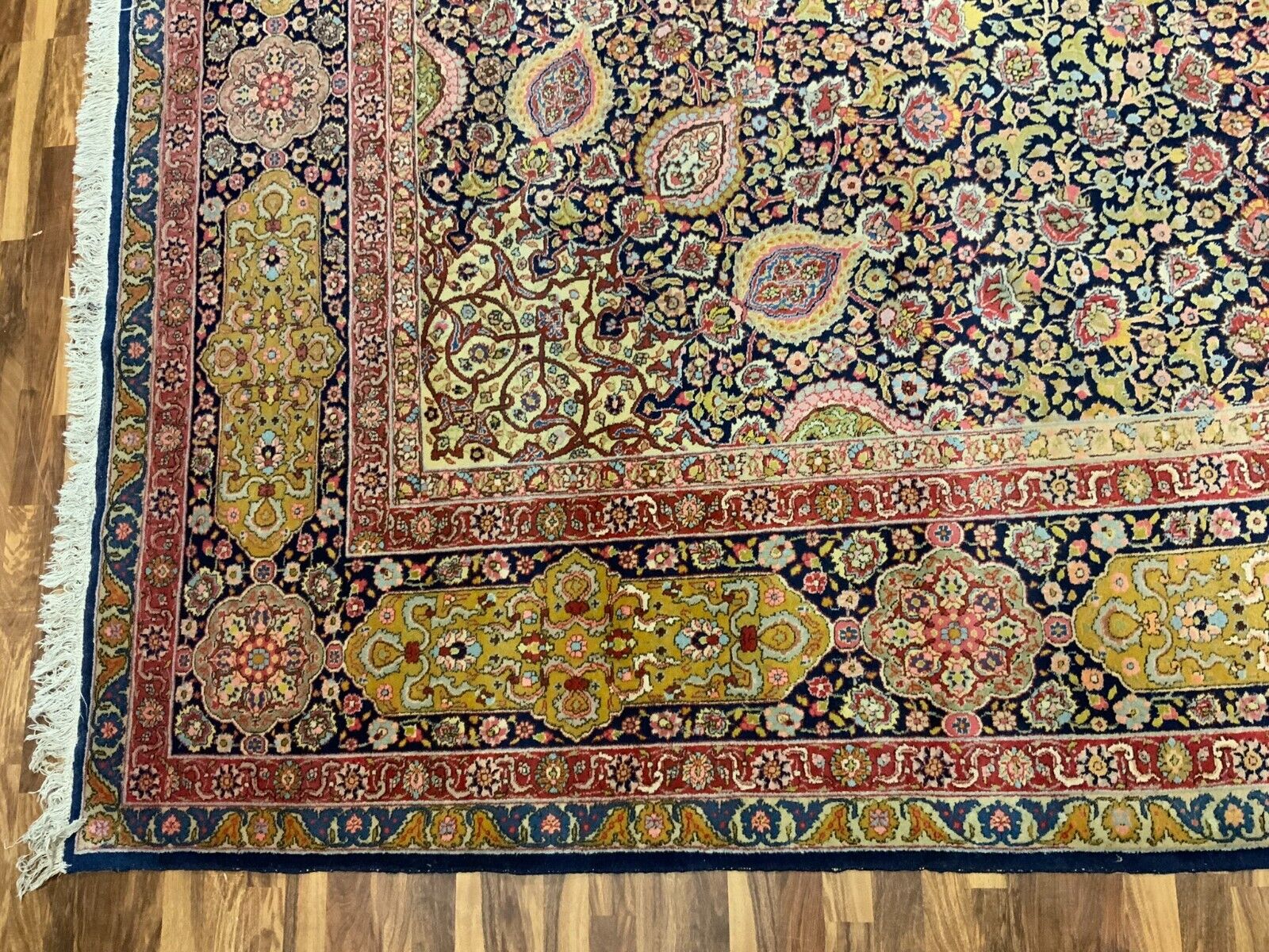 ALTER ORIENTTEPPICH AUS WOLLE TEPPICH HANDGEKNÜPFT PERSER 480x353cm – Bild 5