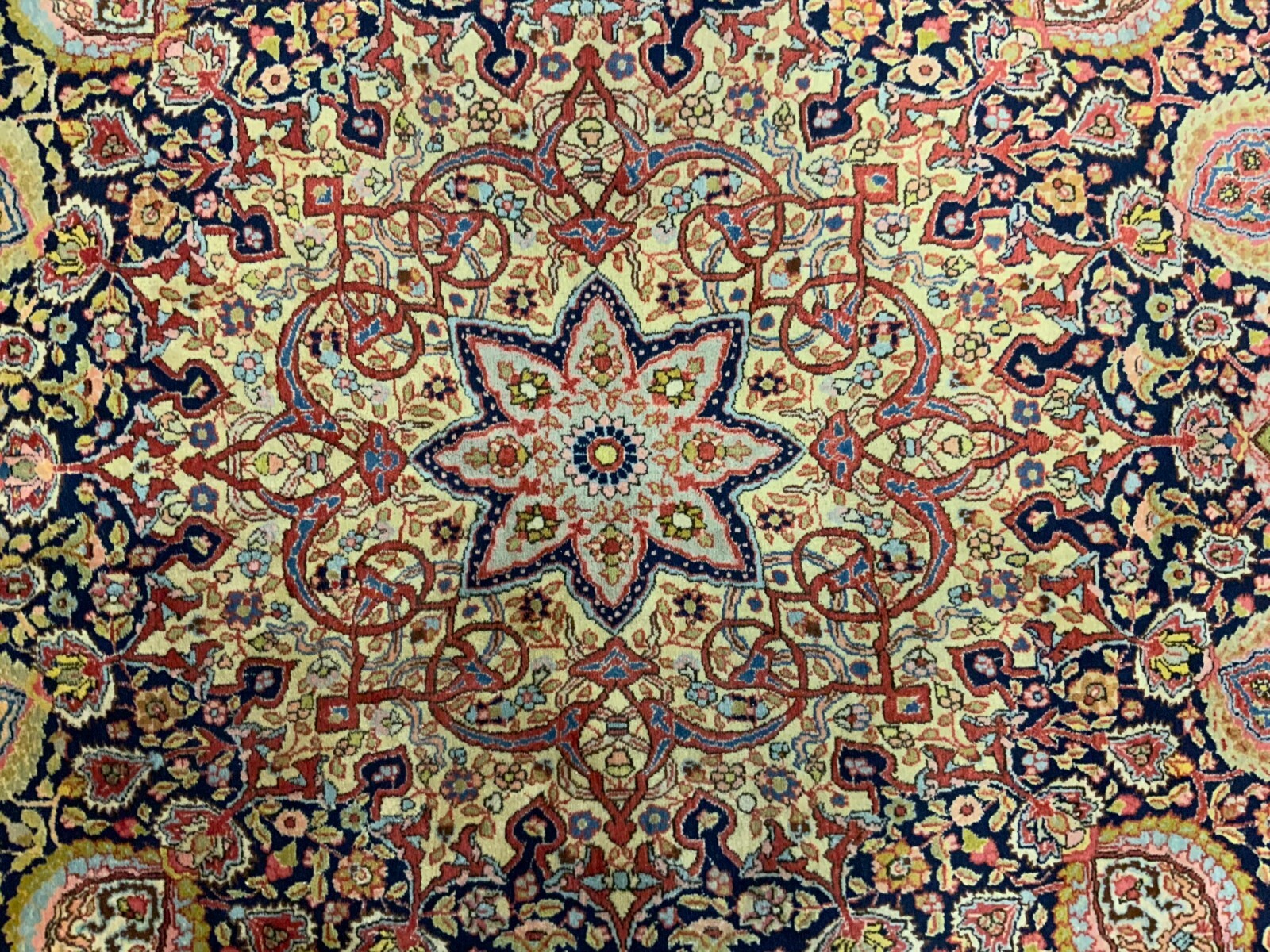 ALTER ORIENTTEPPICH AUS WOLLE TEPPICH HANDGEKNÜPFT PERSER 480x353cm – Bild 6