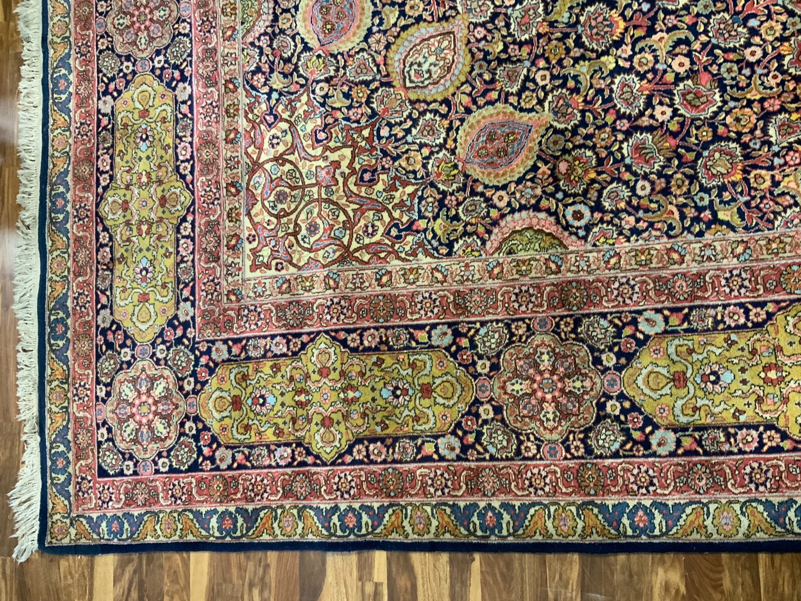 ALTER ORIENTTEPPICH AUS WOLLE TEPPICH HANDGEKNÜPFT PERSER 480x353cm – Bild 8