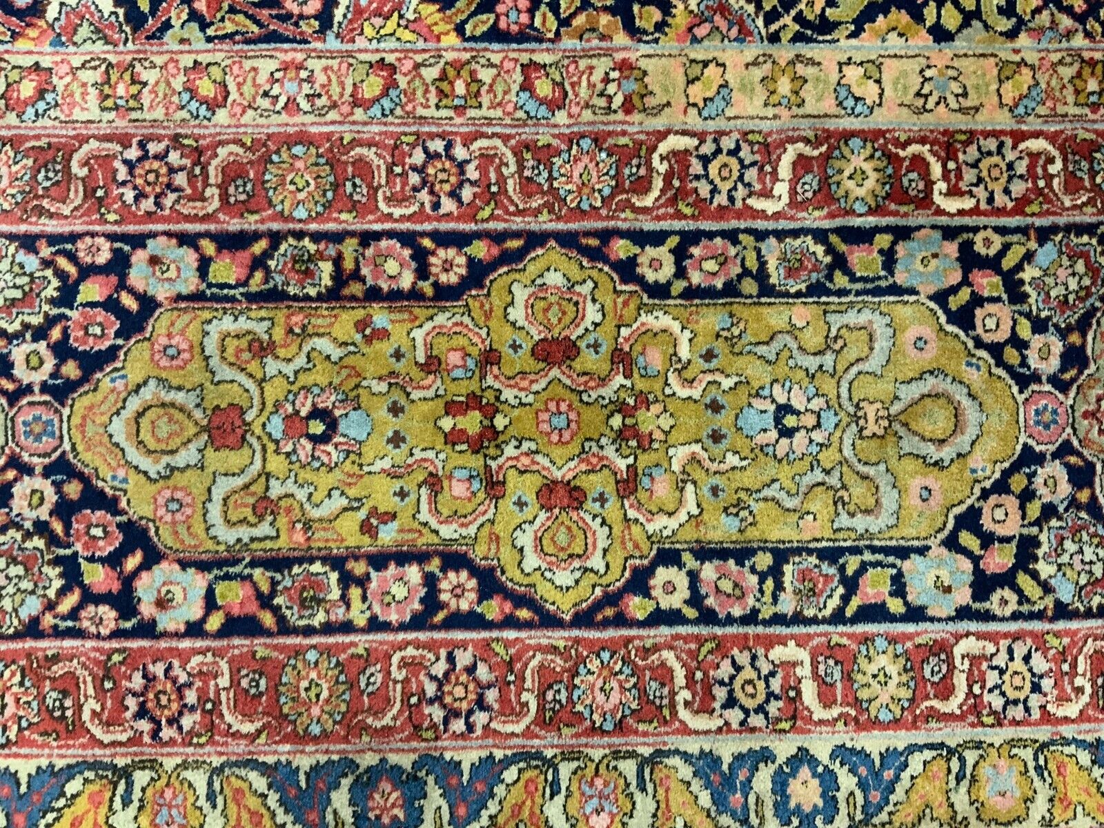 ALTER ORIENTTEPPICH AUS WOLLE TEPPICH HANDGEKNÜPFT PERSER 480x353cm – Bild 10