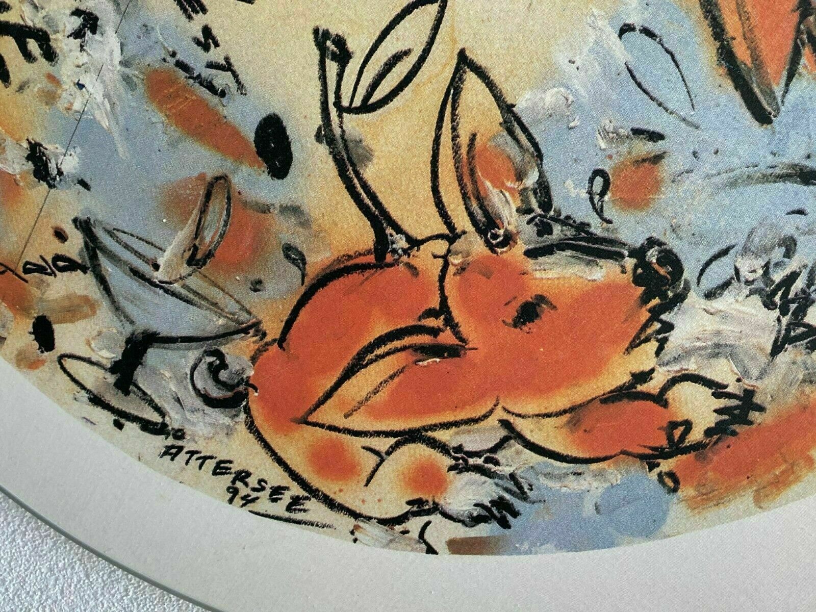 Christian Ludwig ATTERSEE (1940) KOMPOSITION EIN FEST FÜR ARNULF RAINER 1994 – Bild 7