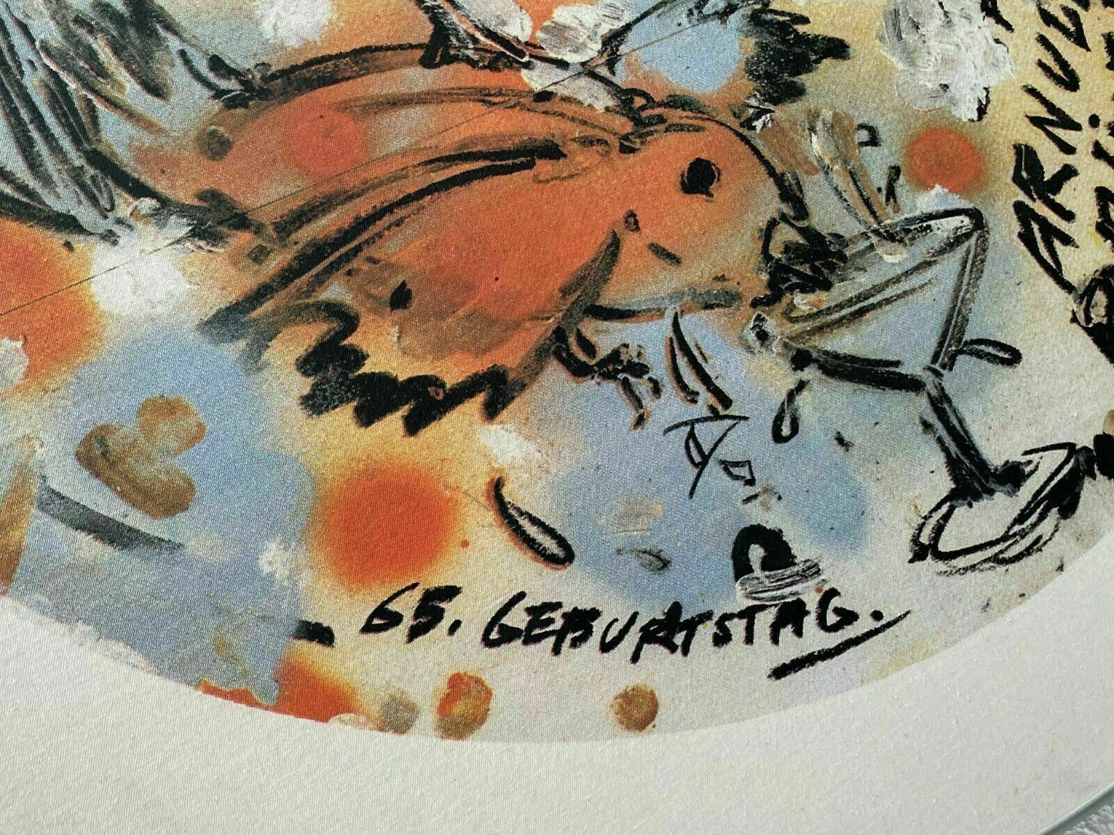 Christian Ludwig ATTERSEE (1940) KOMPOSITION EIN FEST FÜR ARNULF RAINER 1994 – Bild 8