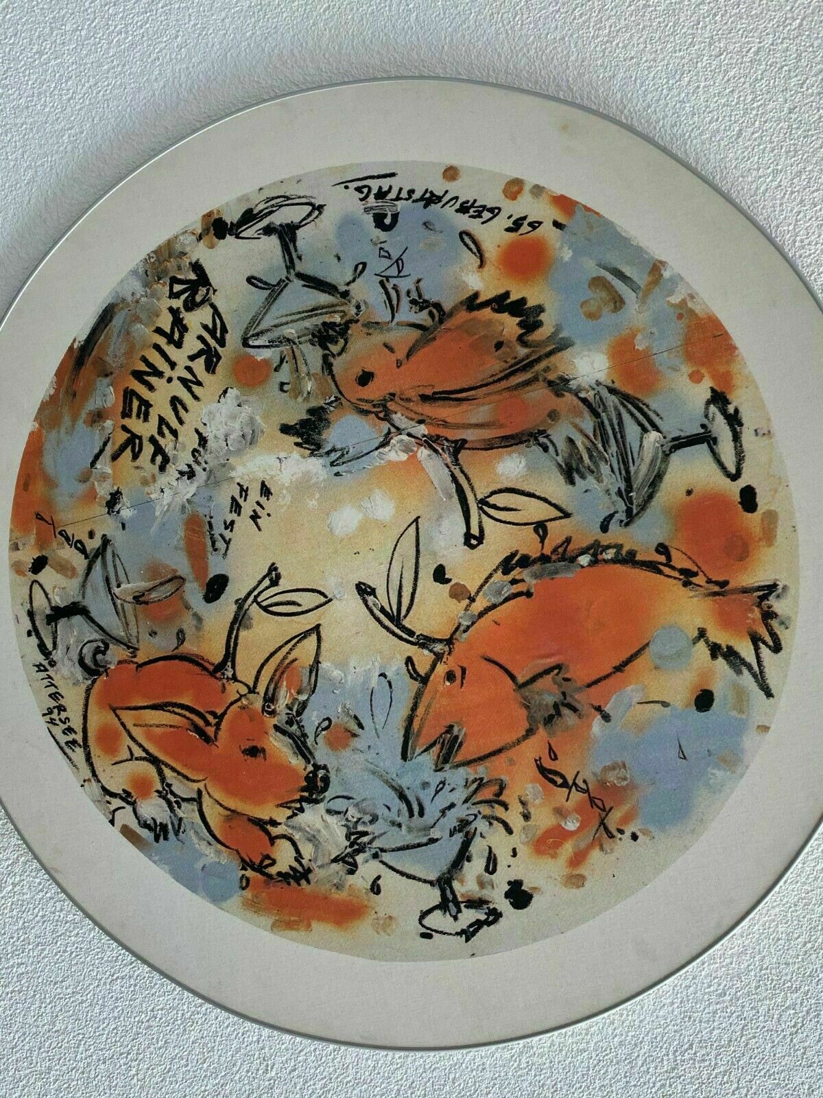 Christian Ludwig ATTERSEE (1940) KOMPOSITION EIN FEST FÜR ARNULF RAINER 1994