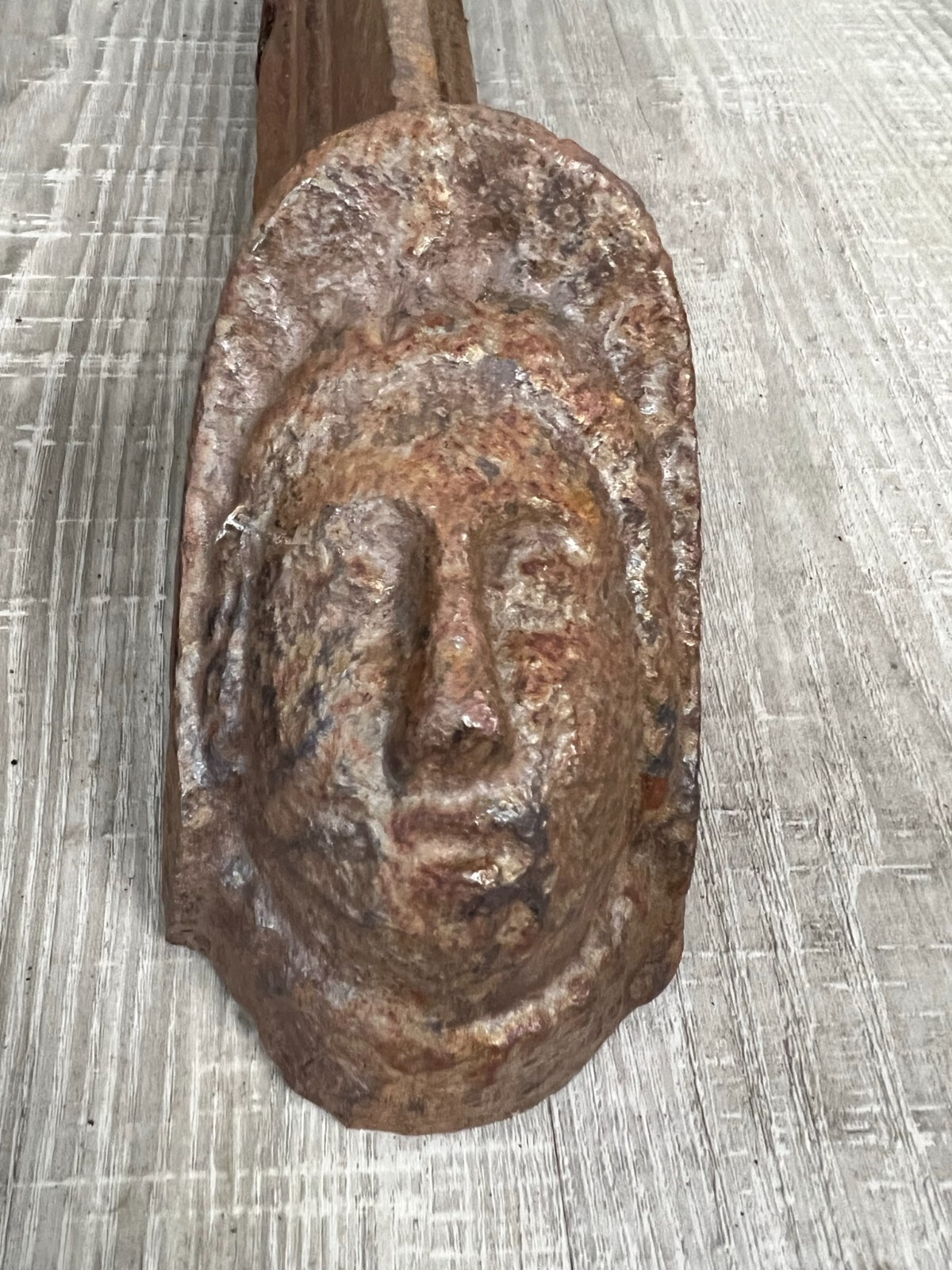 ANTIKE KAMINBÖCKE AUS EISEN HISTORISMUS UM 1880 FRATZEN 19 TES JHDT – Bild 5