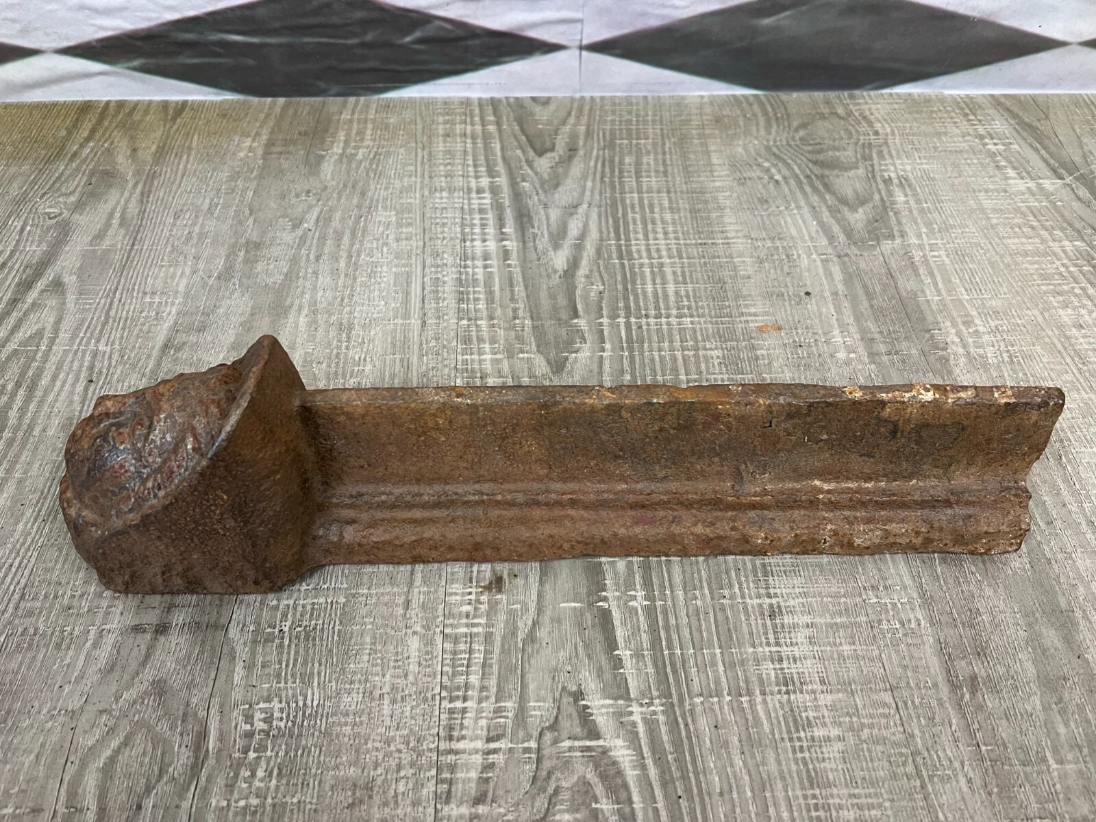 ANTIKE KAMINBÖCKE AUS EISEN HISTORISMUS UM 1880 FRATZEN 19 TES JHDT – Bild 9